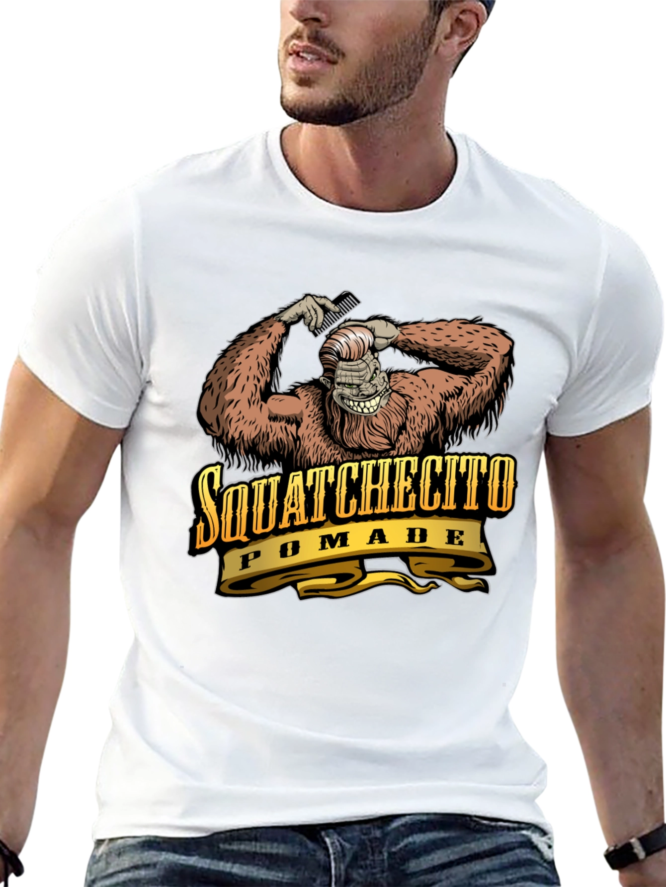 Squatchecito Pomade Black T-Shirt