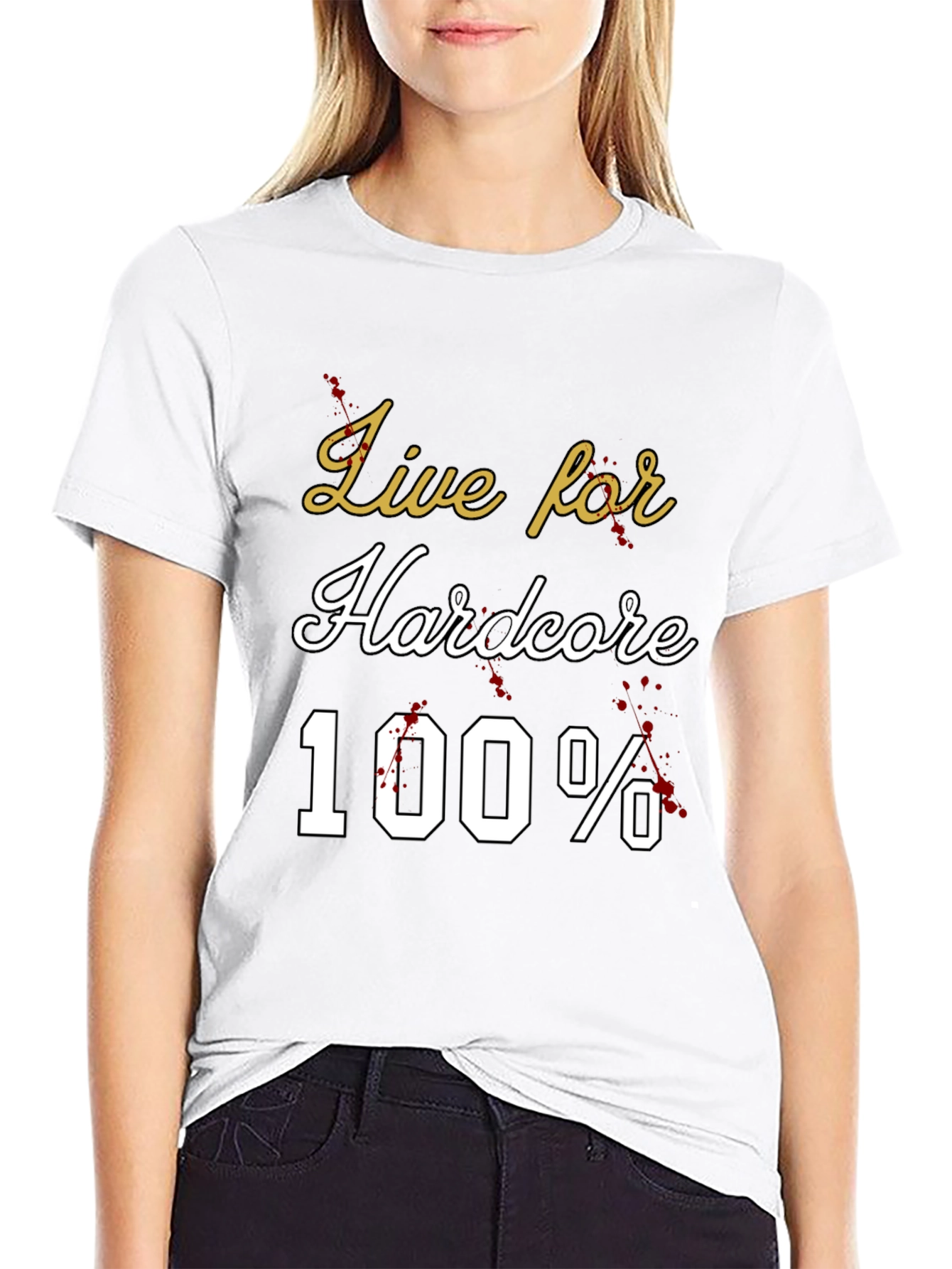 Live for Hardcore 100% Tee