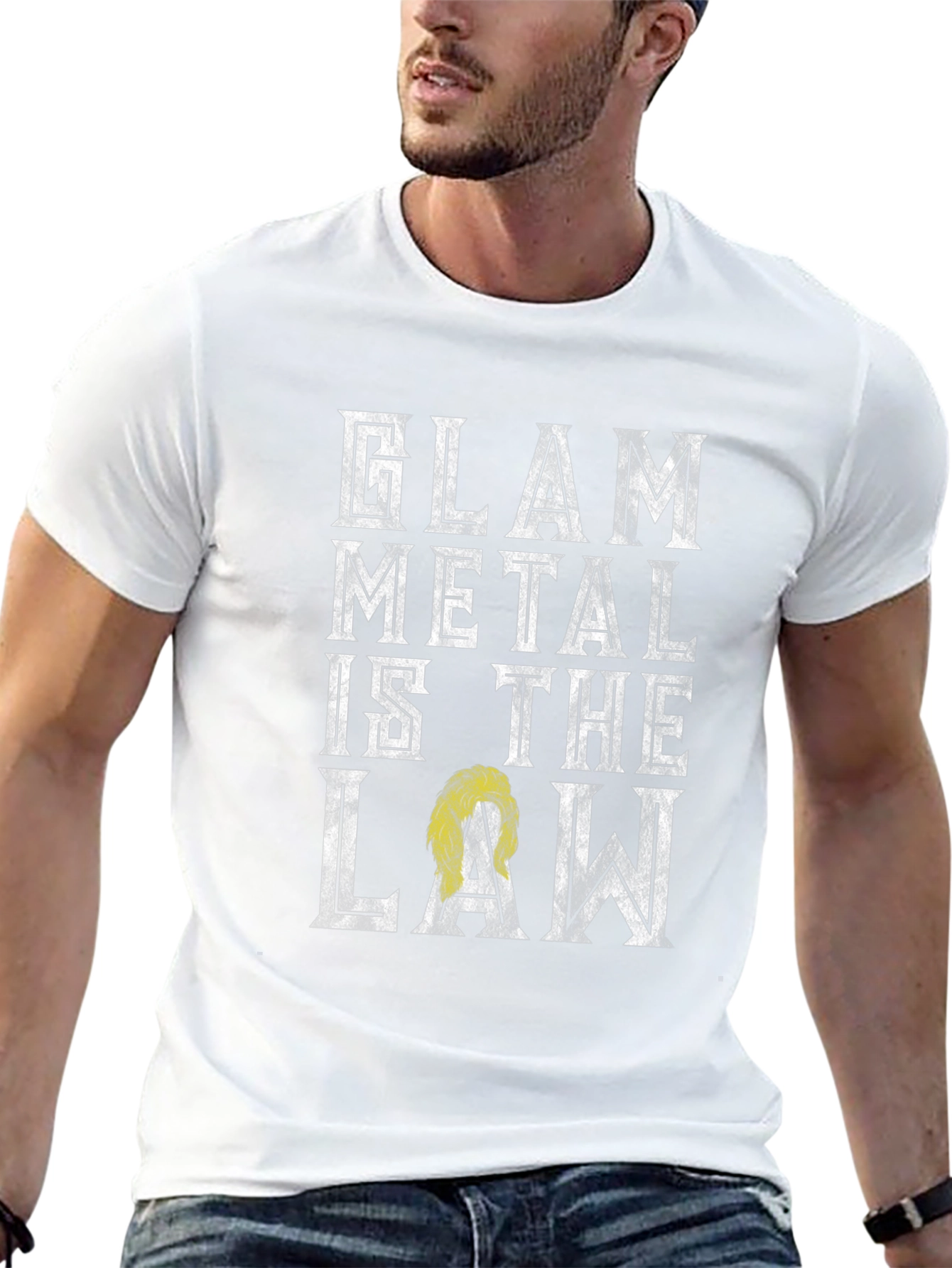 Glam Metal is the Law T-Shirt