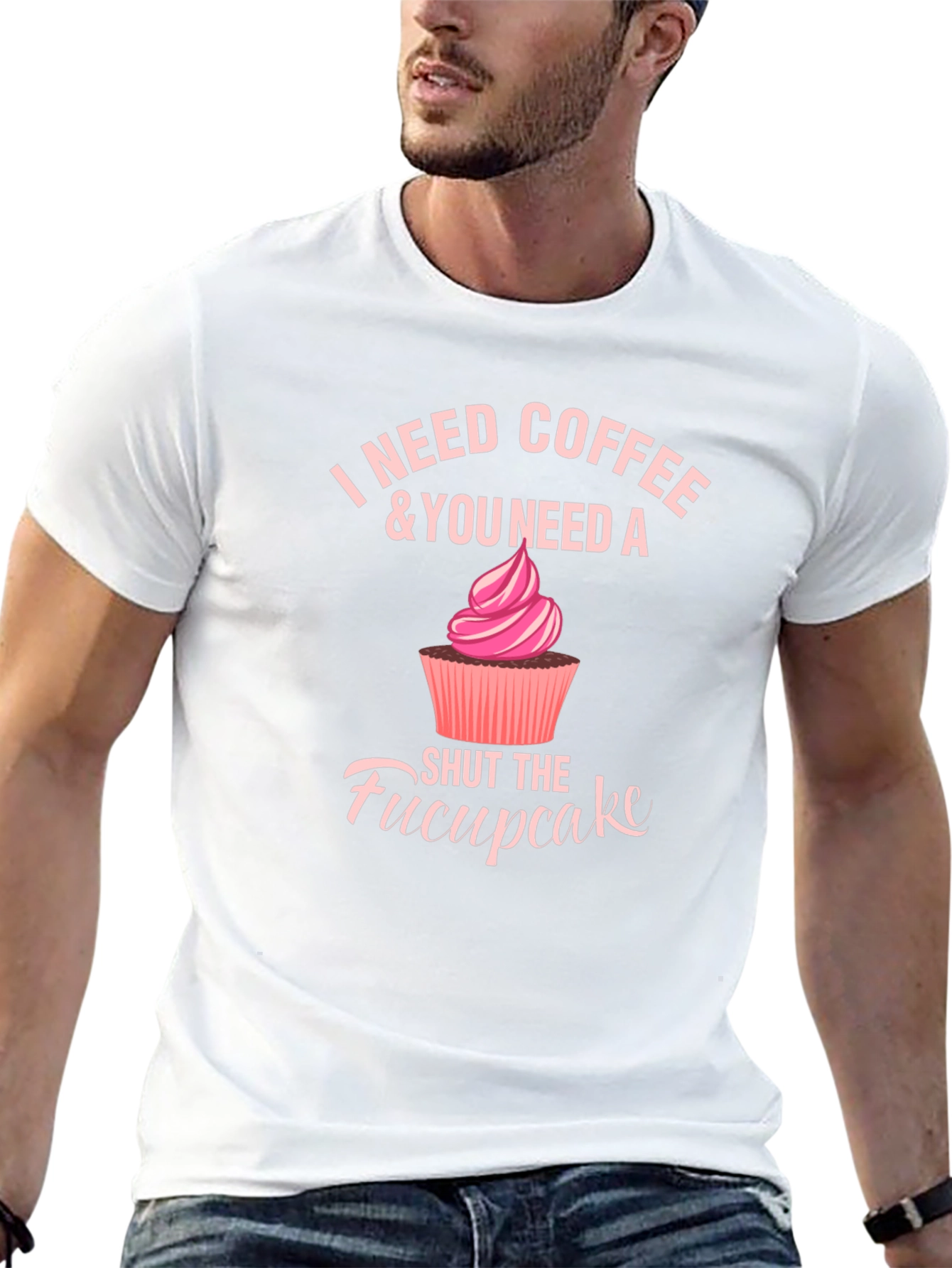 I Need Coffee Funny Graphic T-Shirt