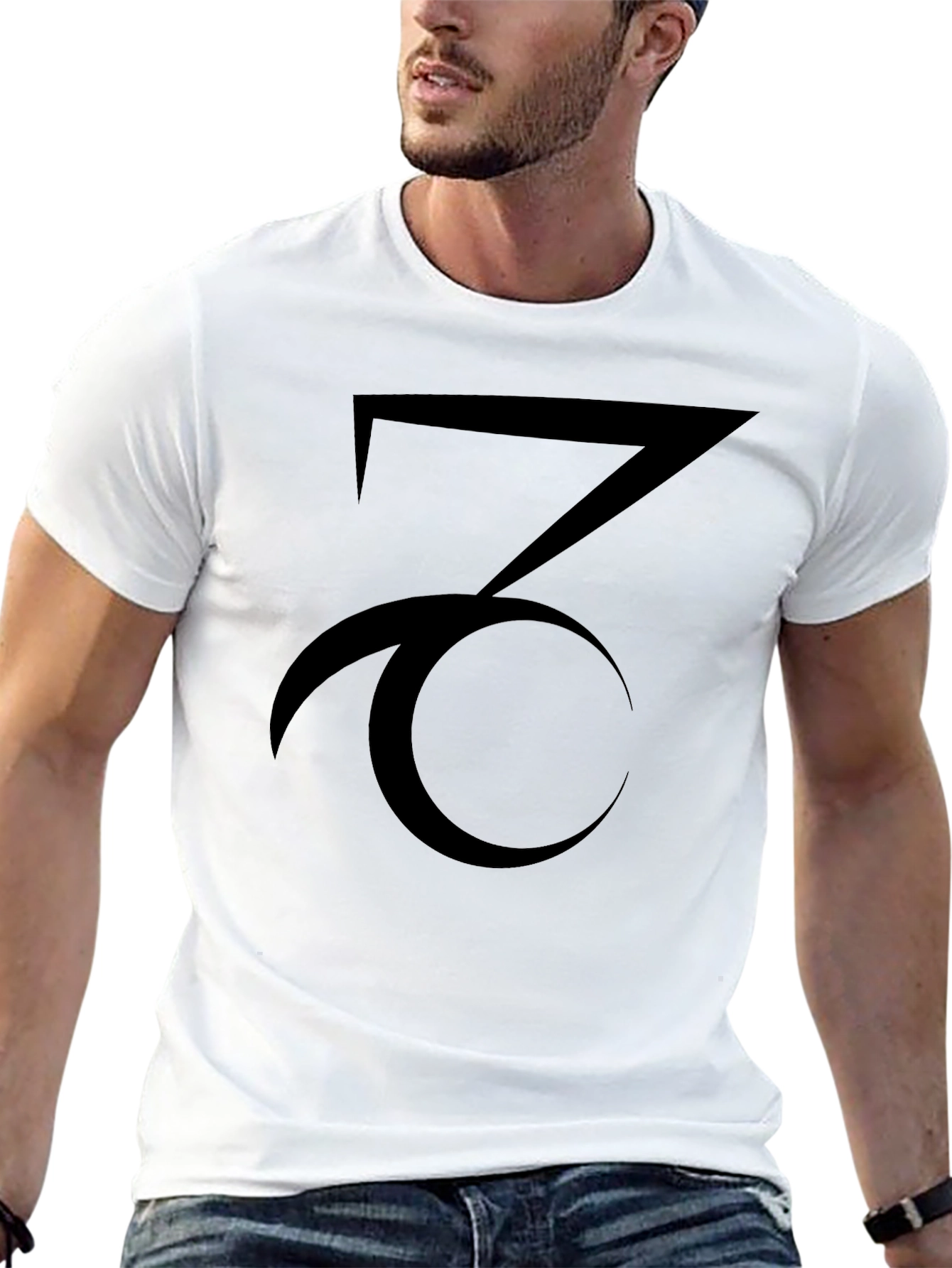 Capricorn Zodiac Sign Black T-Shirt