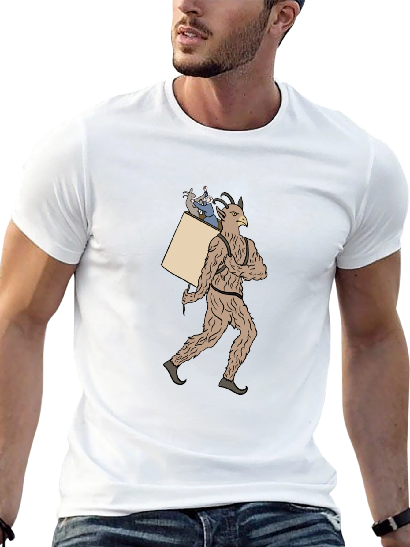 Novelty Graphic T-Shirt: Beast of Burden
