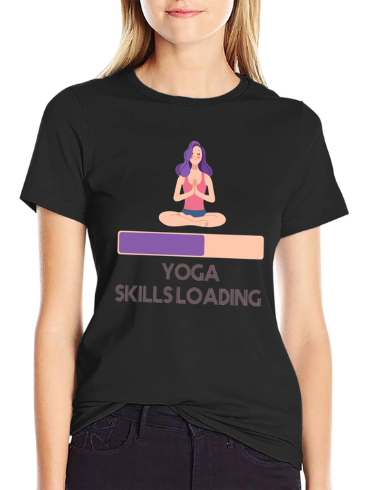 Yoga Skills Loading T-Shirt - Meditation Tee