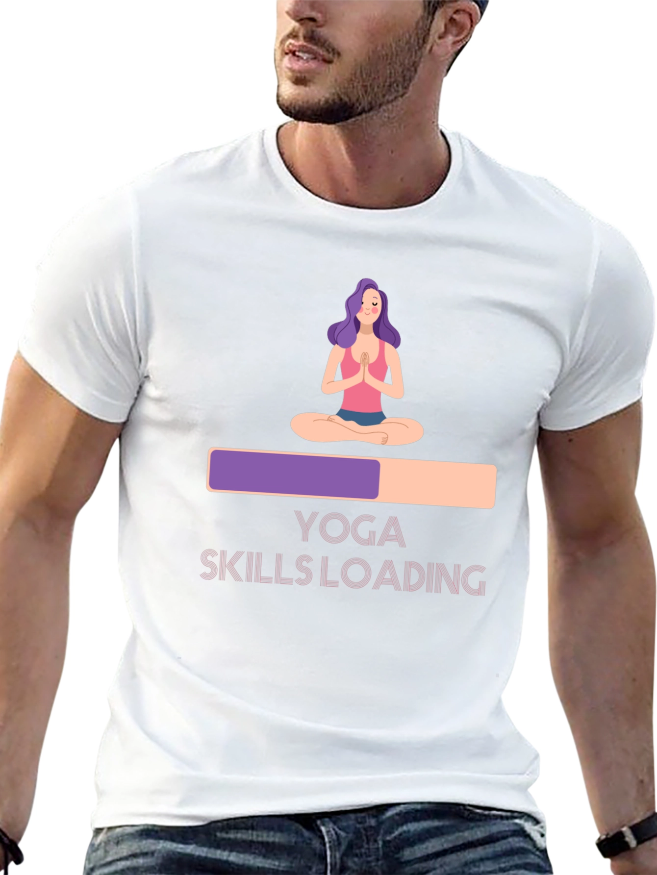 Yoga Skills Loading T-Shirt - Meditation Tee
