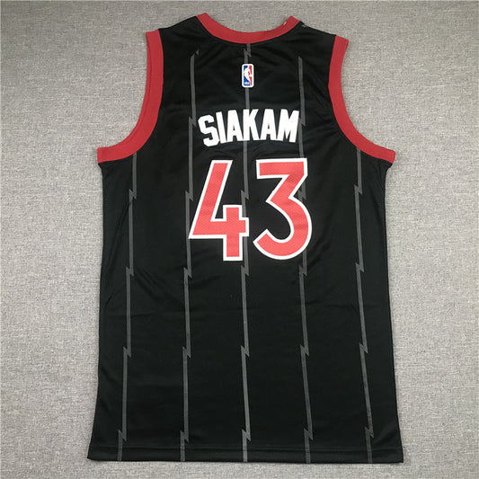 Men's Toronto Raptors Pascal Siakam Black 2020/21 Swingman Jerseys