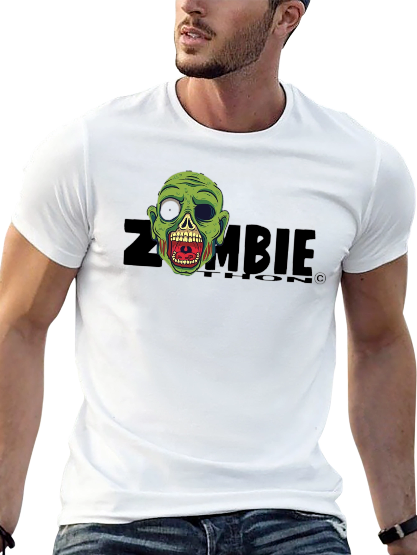 Zombie-thon T-Shirt - Black Graphic Tee