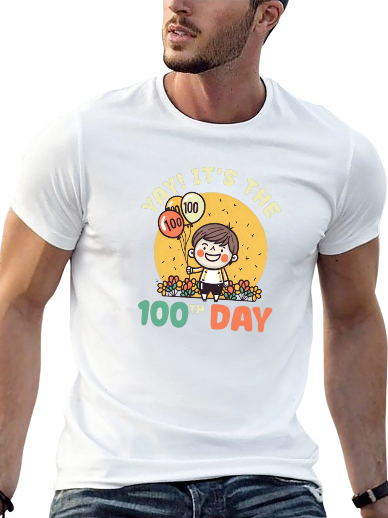 100th Day T-Shirt - Celebrate in Style!