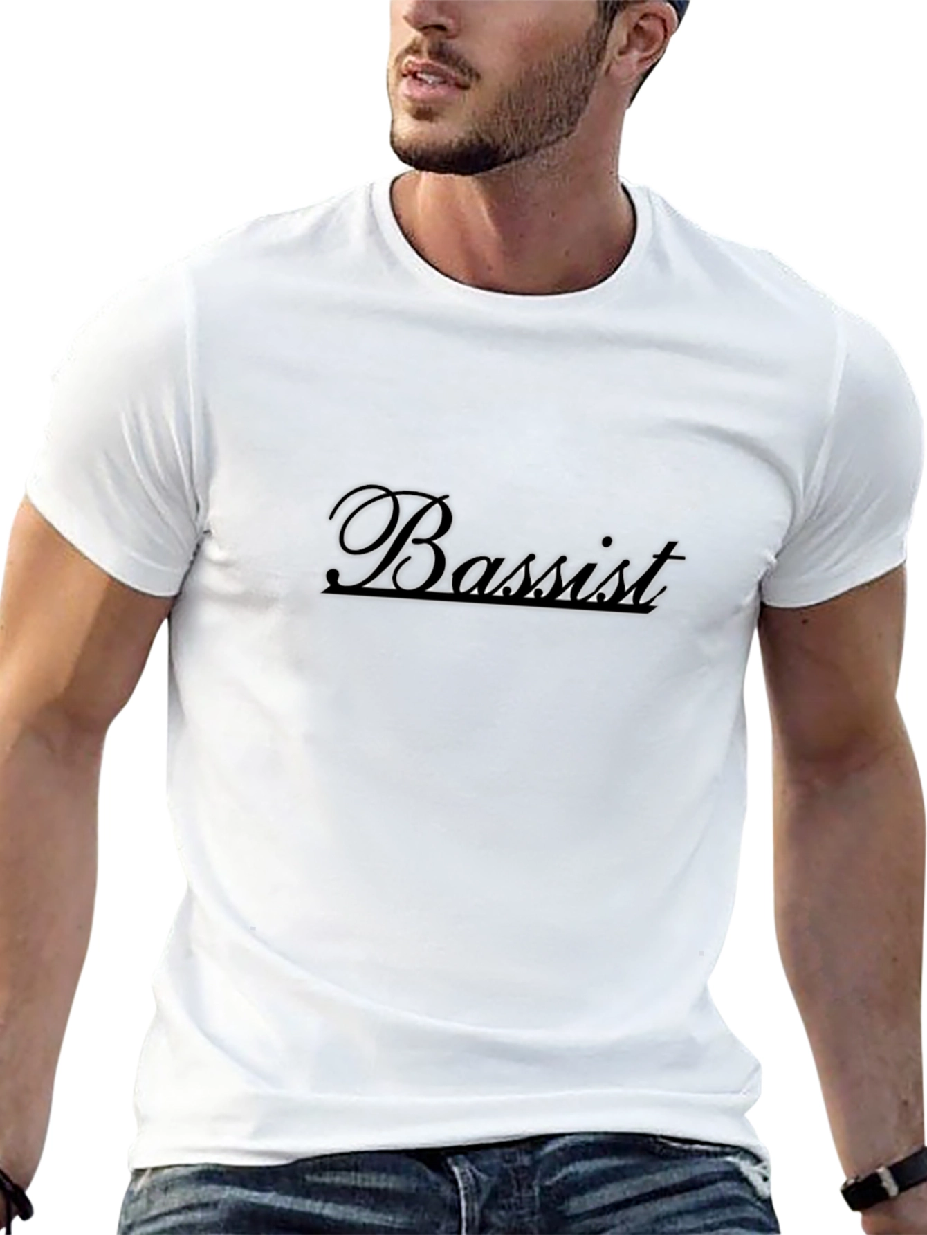 Bassist Graphic T-Shirt - Black