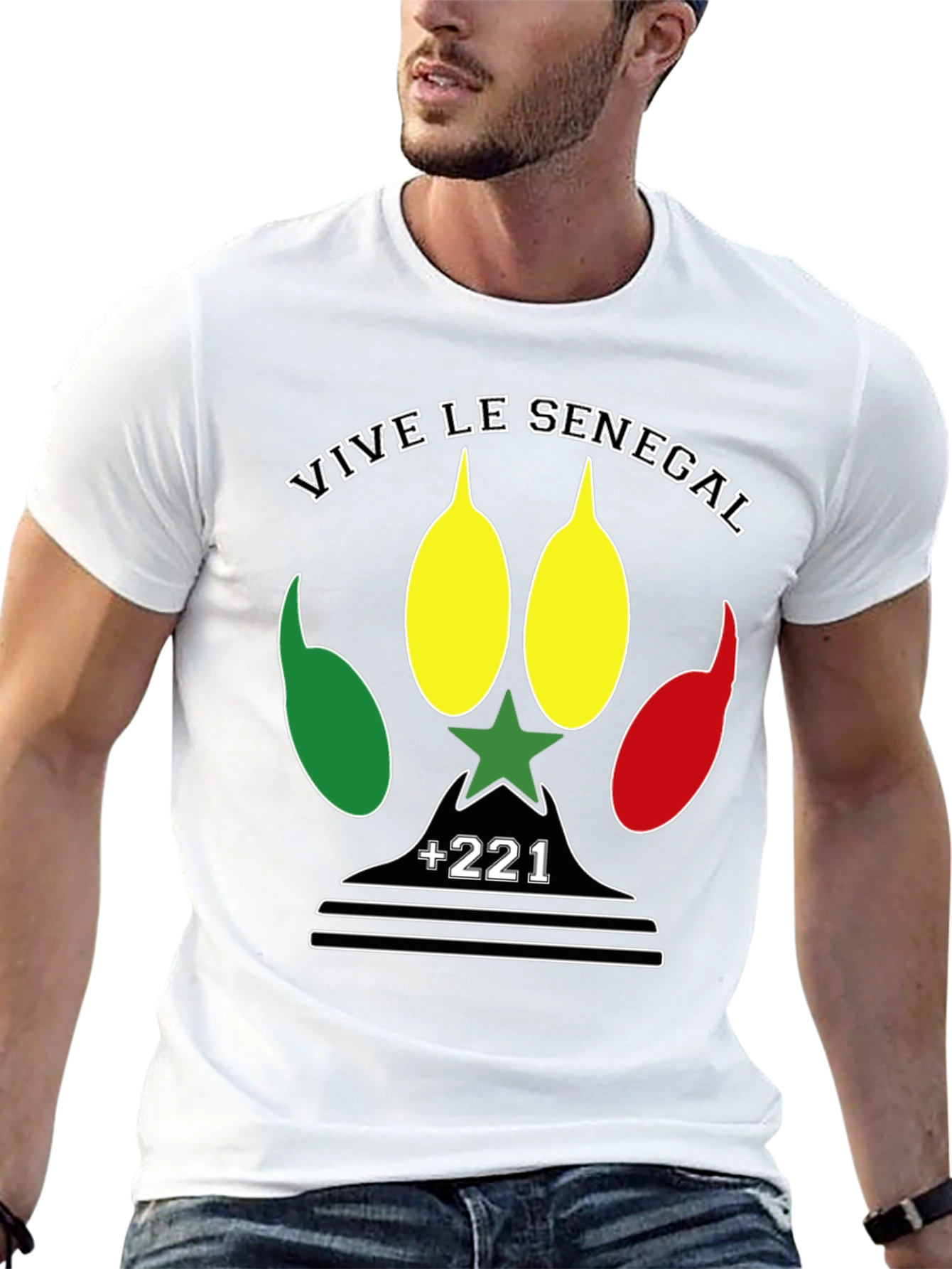 Vive Le Senegal Graphic Tee