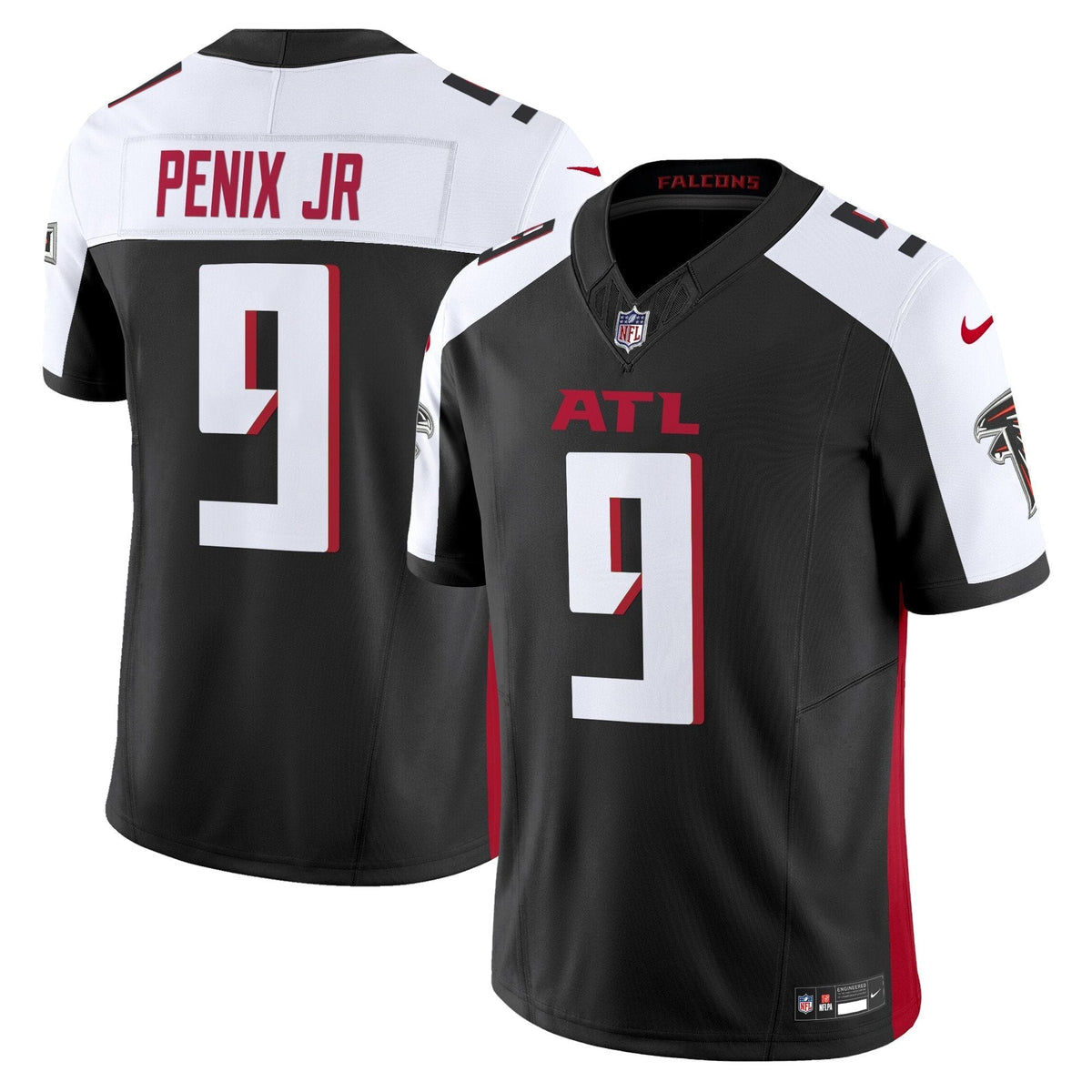 Men???s Atlanta Falcons 2024 Vapor Limited Jersey ??? All Stitched