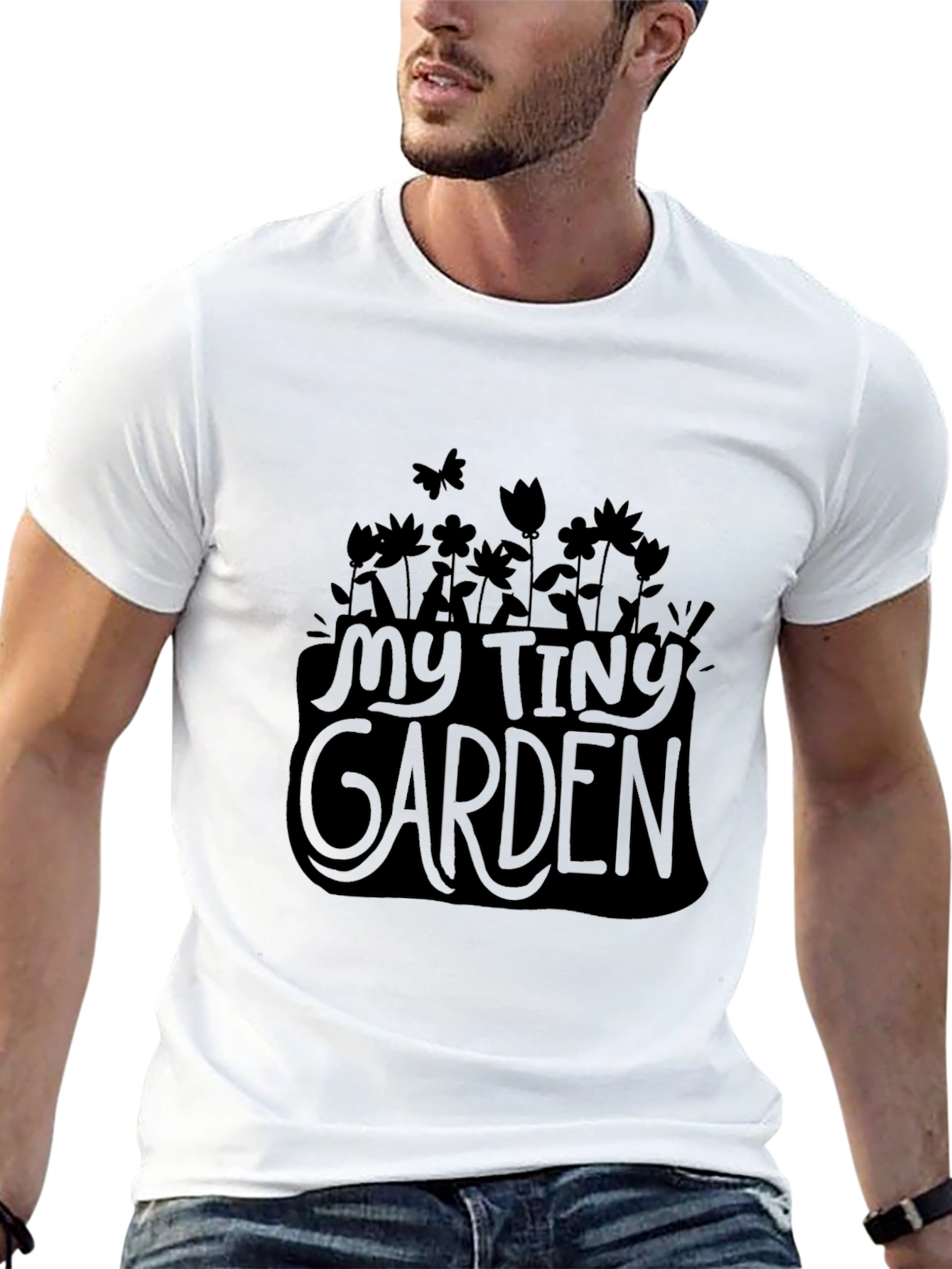 My Tiny Garden Black T-Shirt
