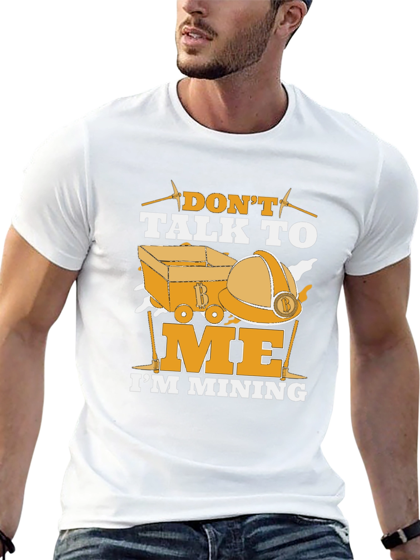 Dont Talk To Me Im Mining T-Shirt