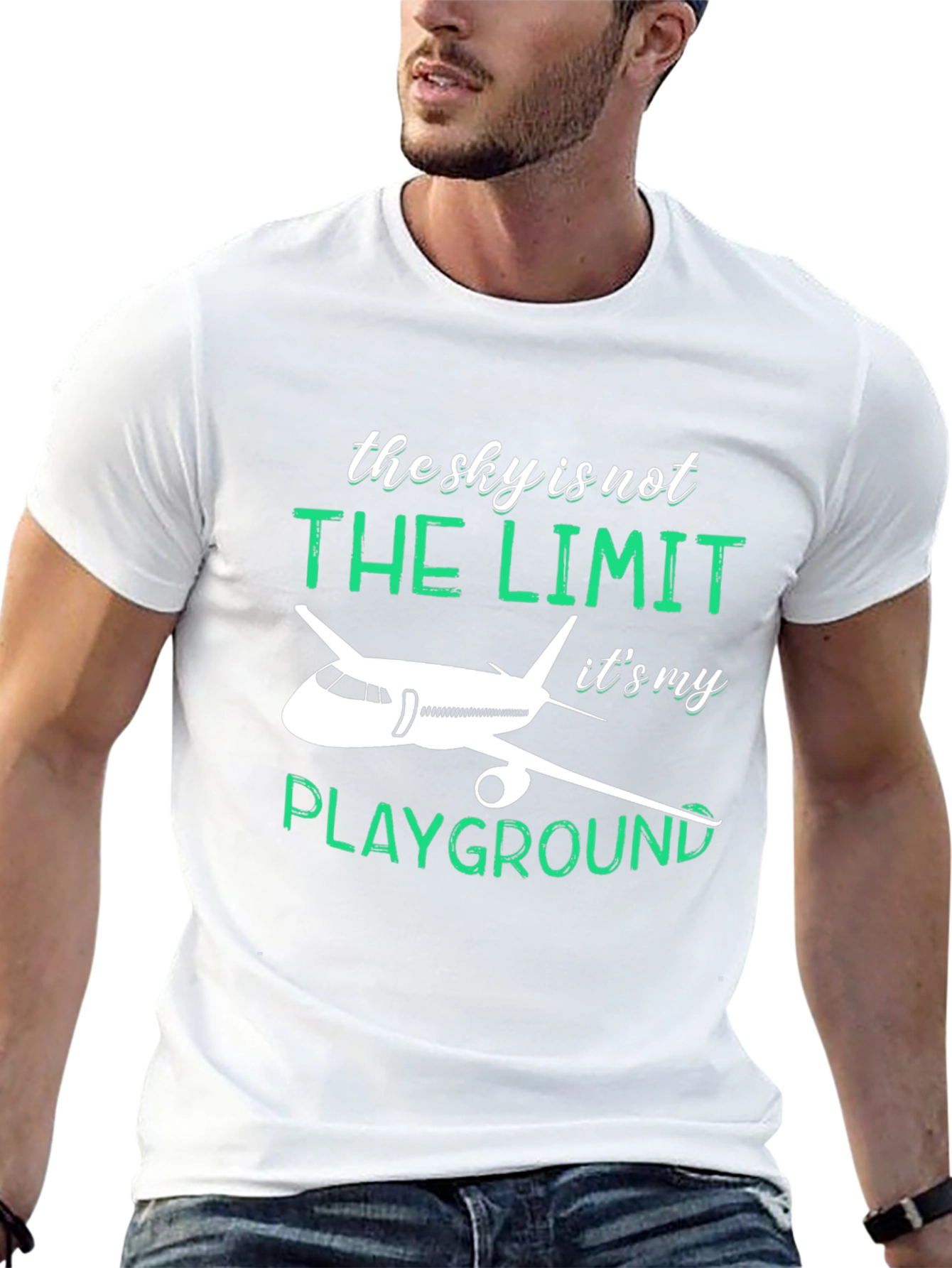 Pilot Playground Graphic Tee - Aviation Shirt