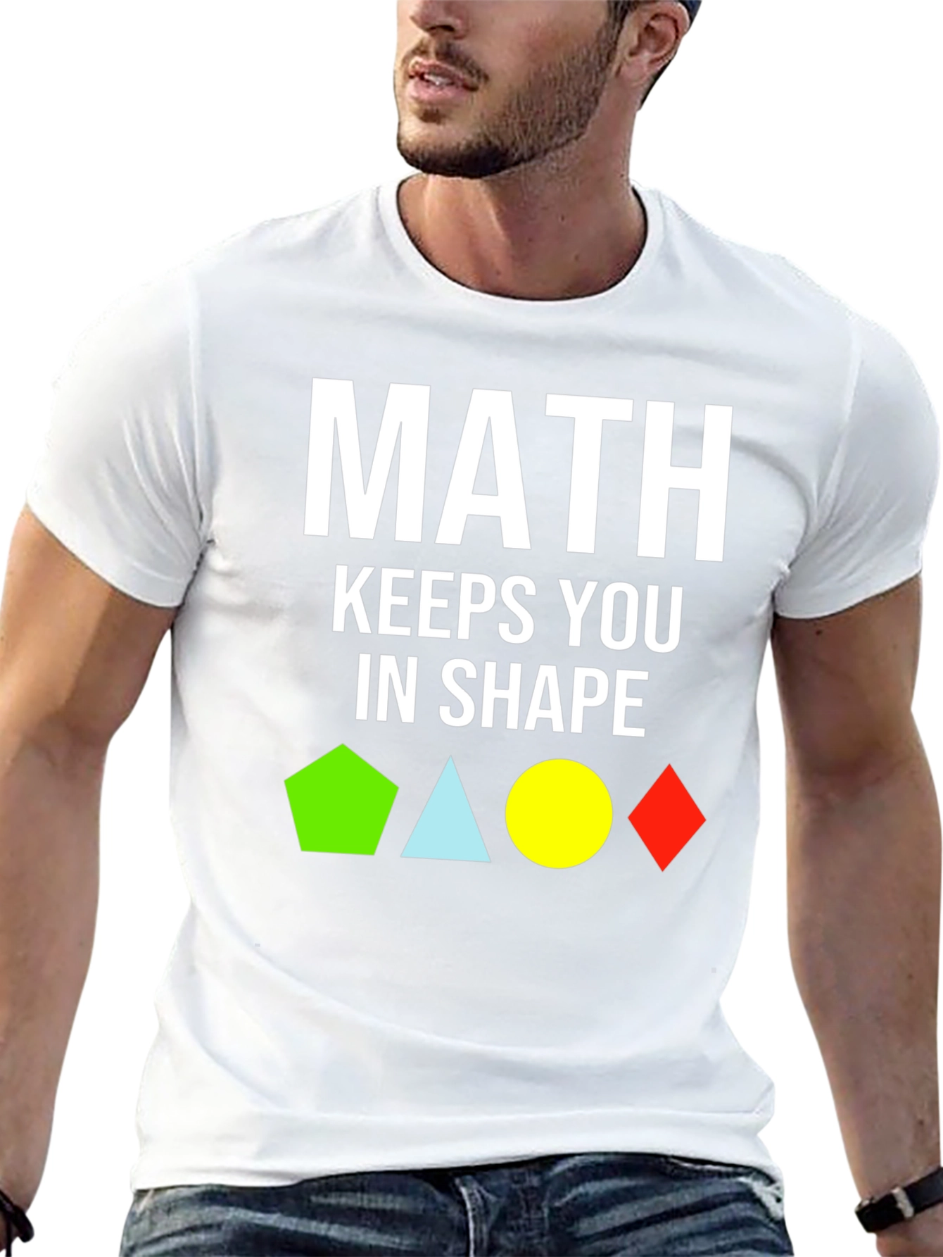 Math Keeps You In Shape T-Shirt