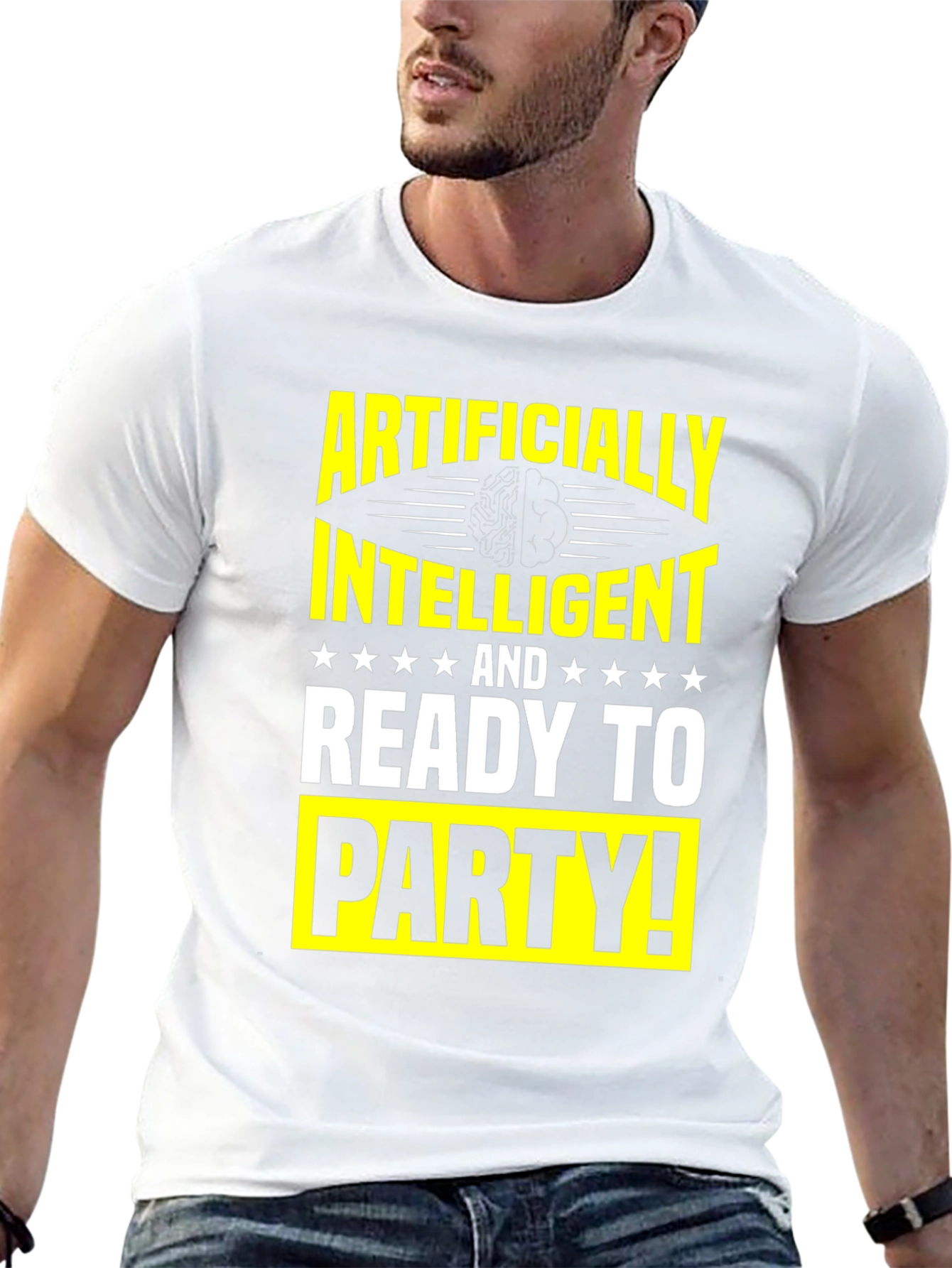 Artificially Intelligent Ready to Party T-Shirt