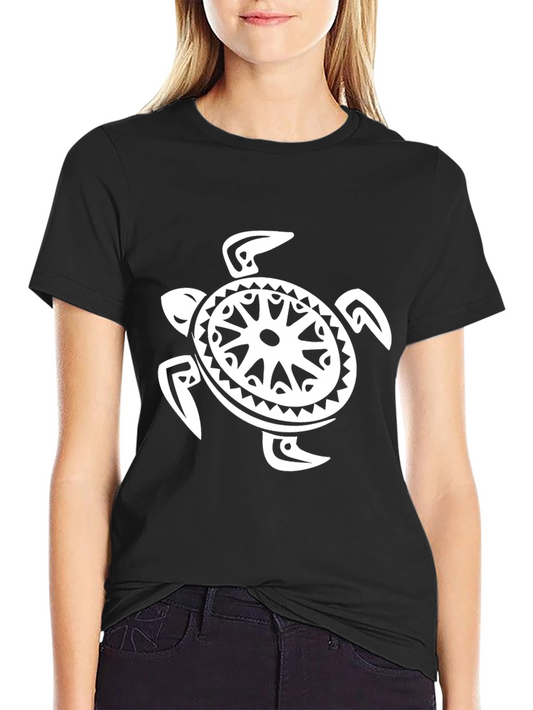 Tribal Turtle Graphic Tee