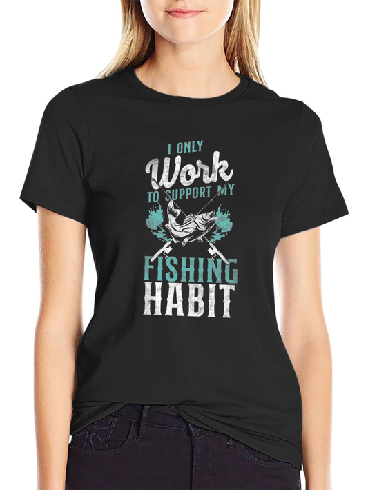 Fishing Habit Graphic T-Shirt - Angler Apparel