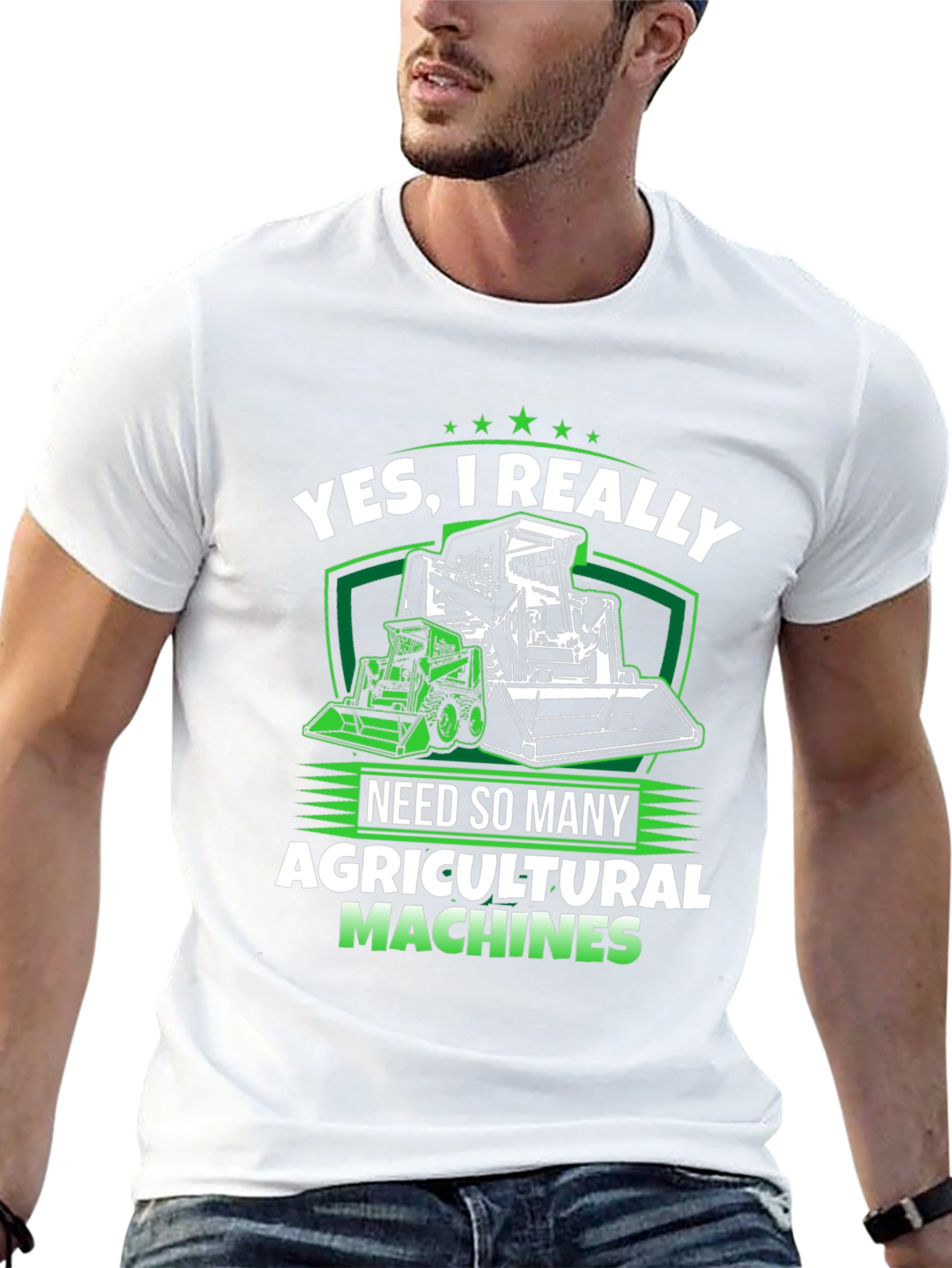 Agricultural Machines T-Shirt - Farm Humor