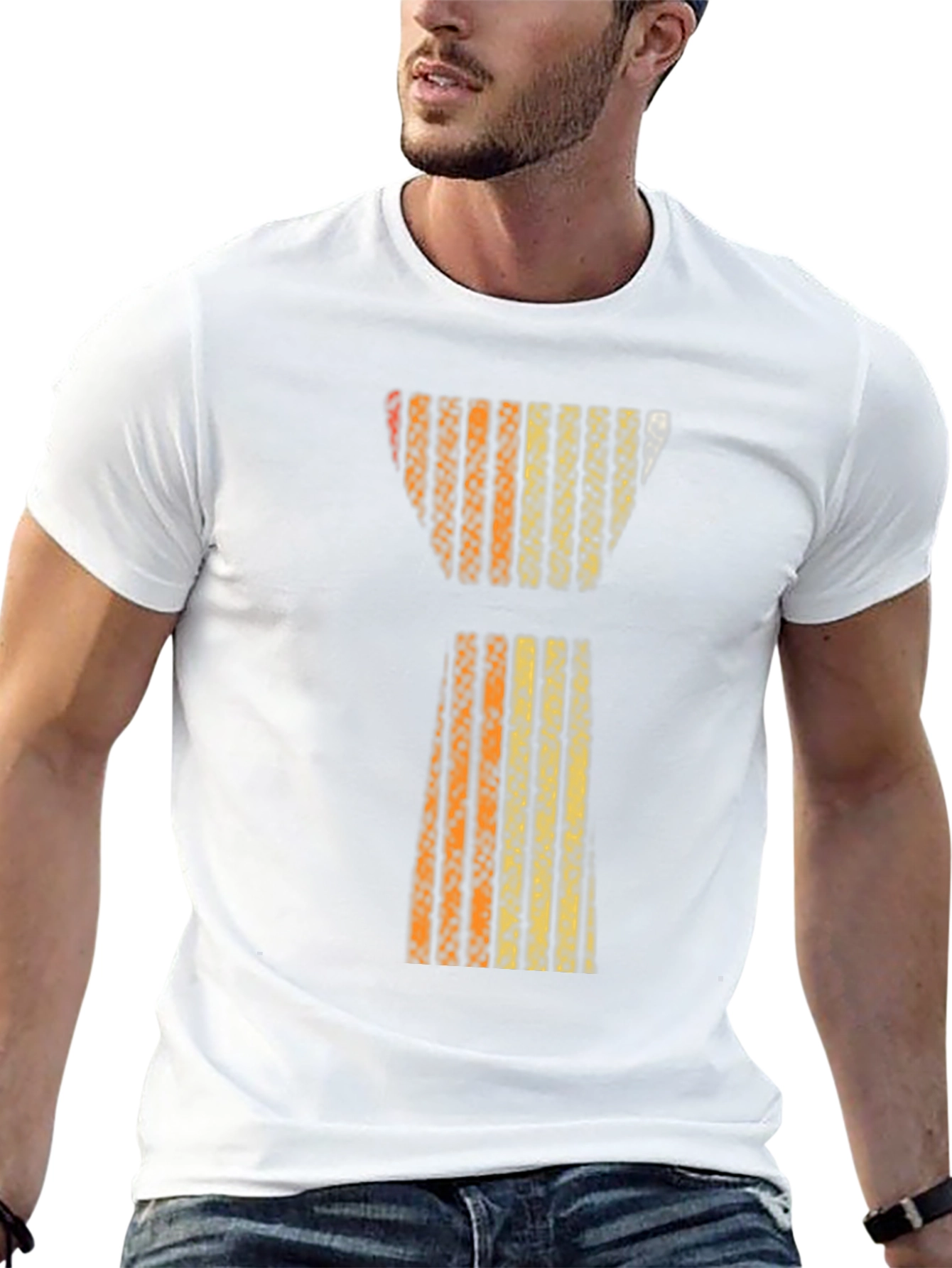 Retro Bowling Pin Graphic T-Shirt