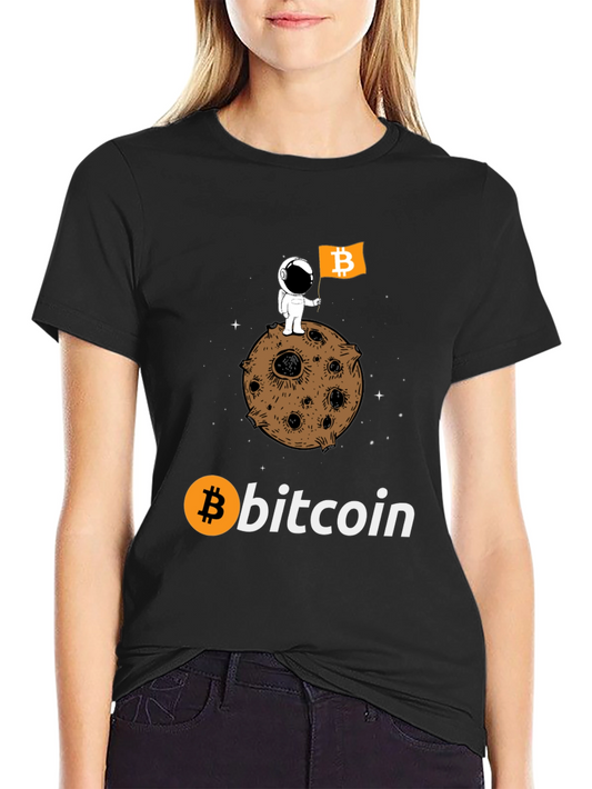 Bitcoin Astronaut T-Shirt - To the Moon!