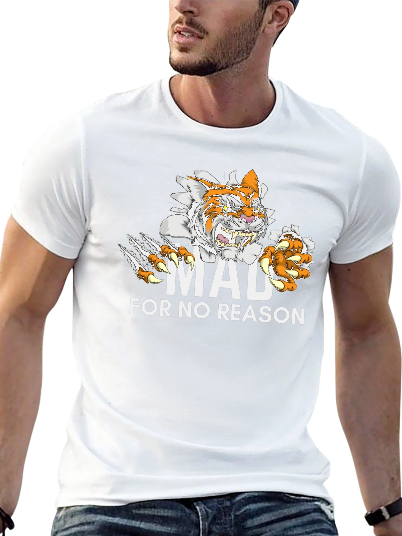 Mad For No Reason Graphic Tee