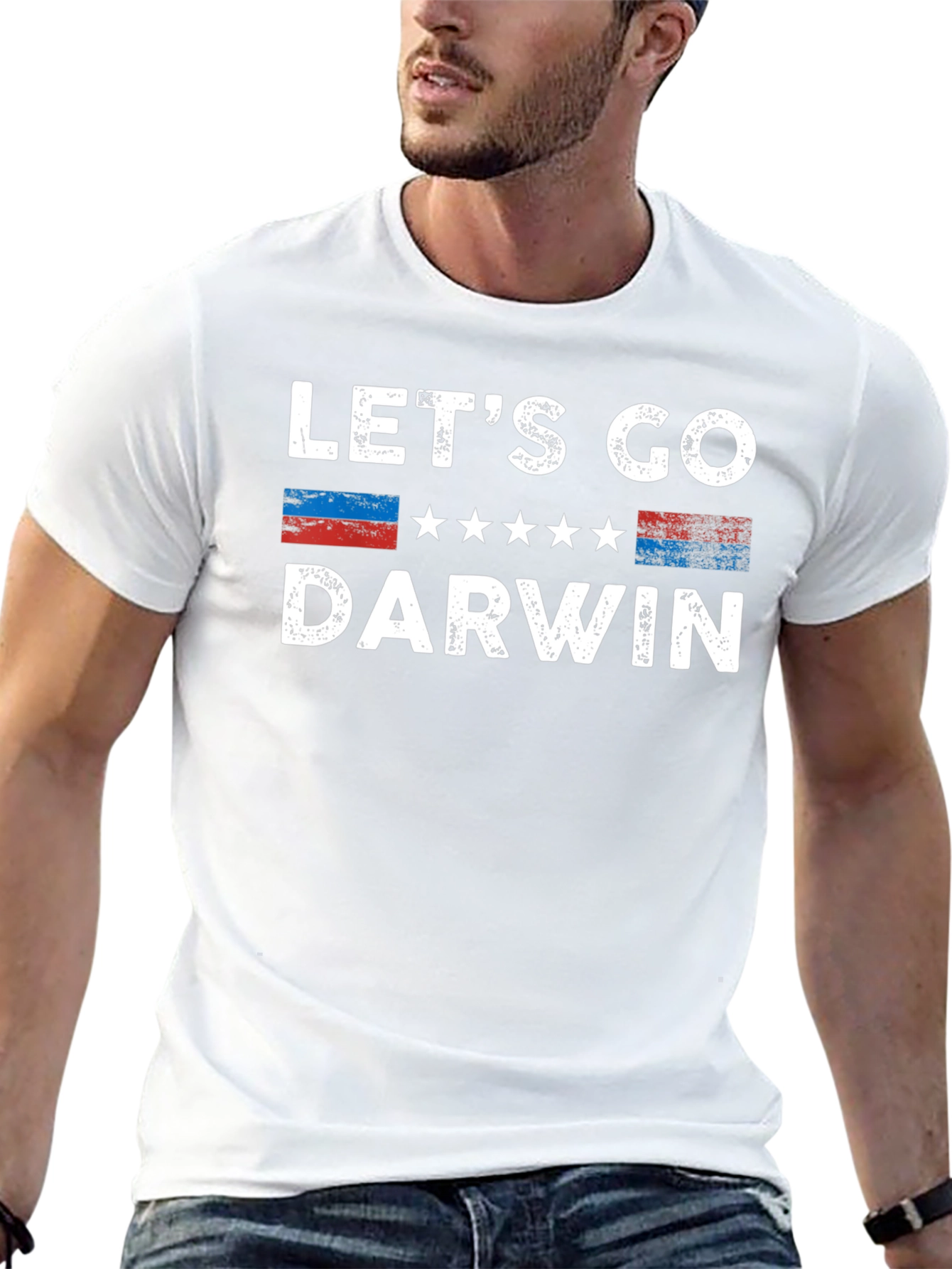 Lets Go Darwin Graphic T-Shirt