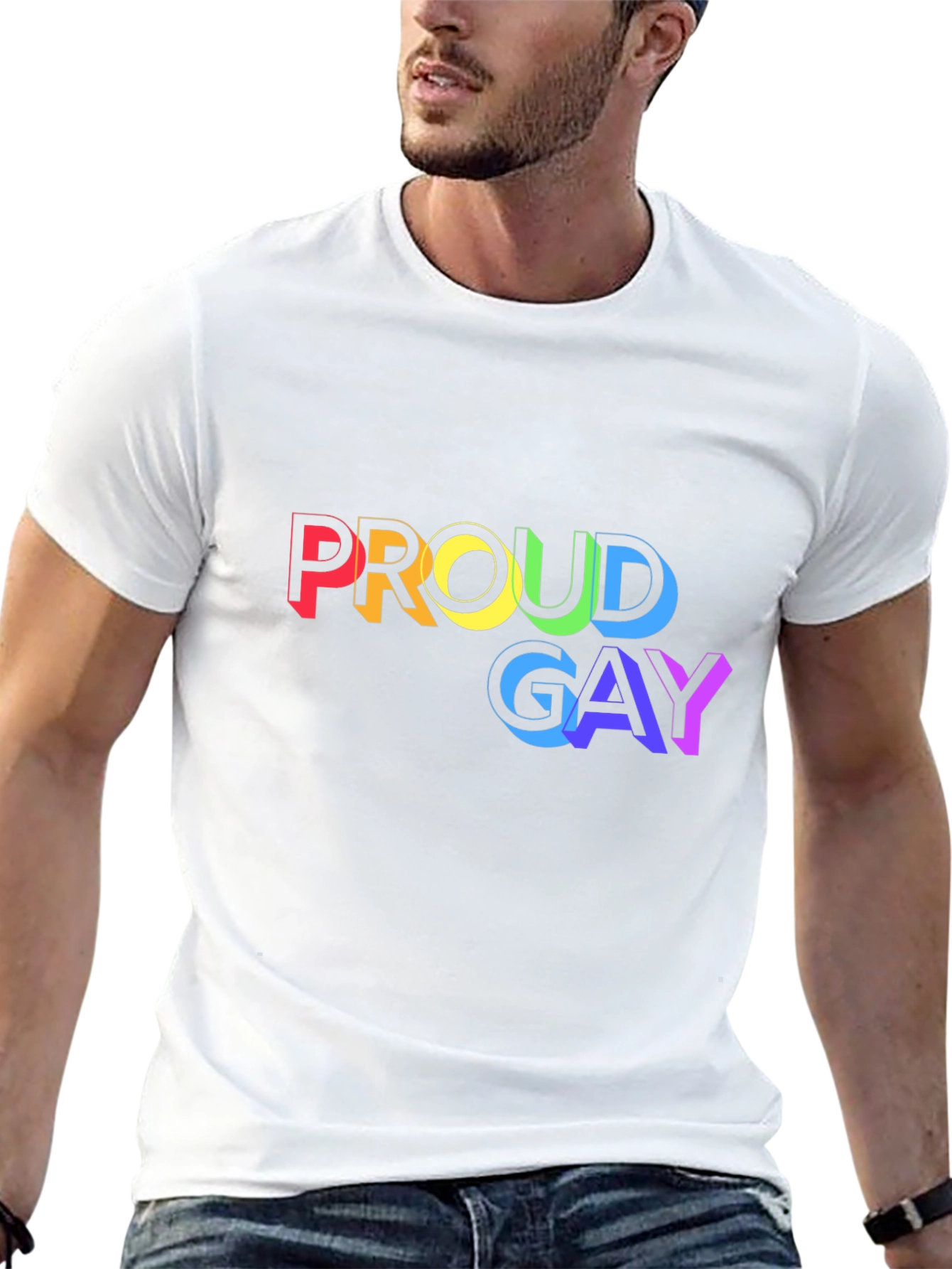 Proud Gay Rainbow Pride T-Shirt