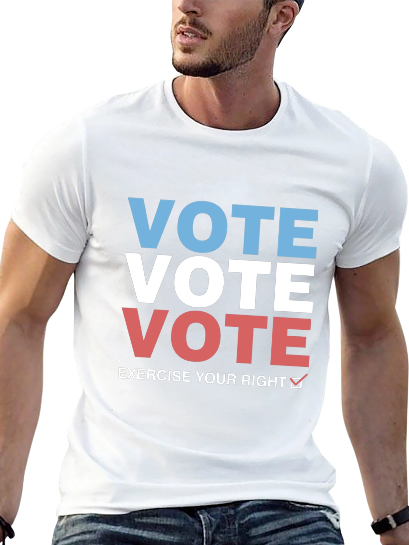 Vote Graphic Tee - Exercise Your Right T-Shirt