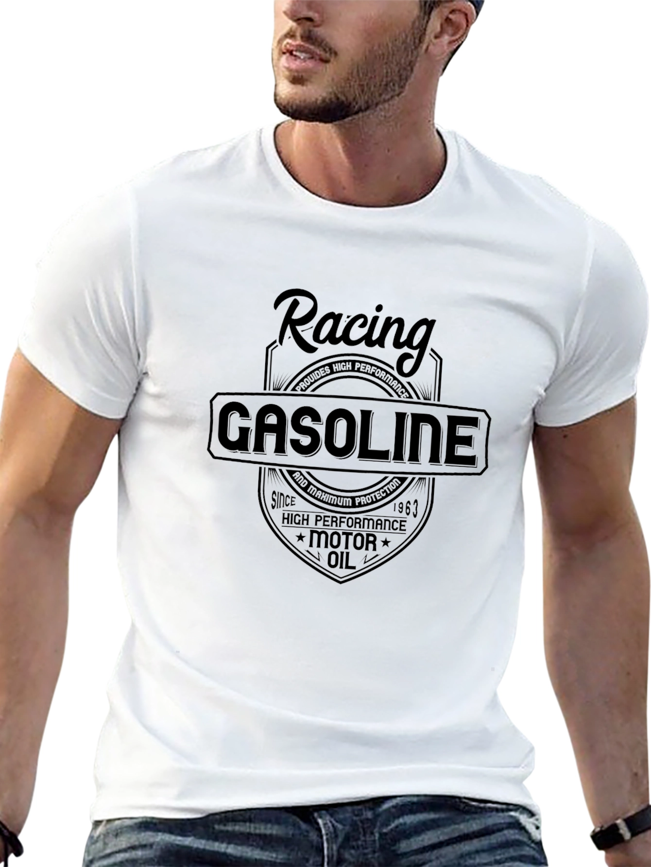 Racing Gasoline Motor Oil T-Shirt