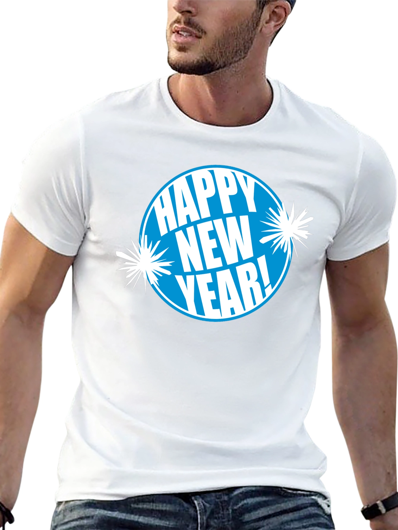 Happy New Year T-Shirt - Festive Holiday Tee