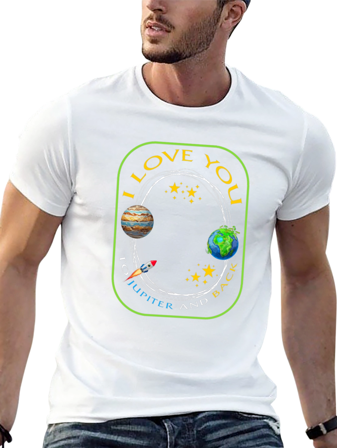 I Love You to Jupiter and Back T-Shirt