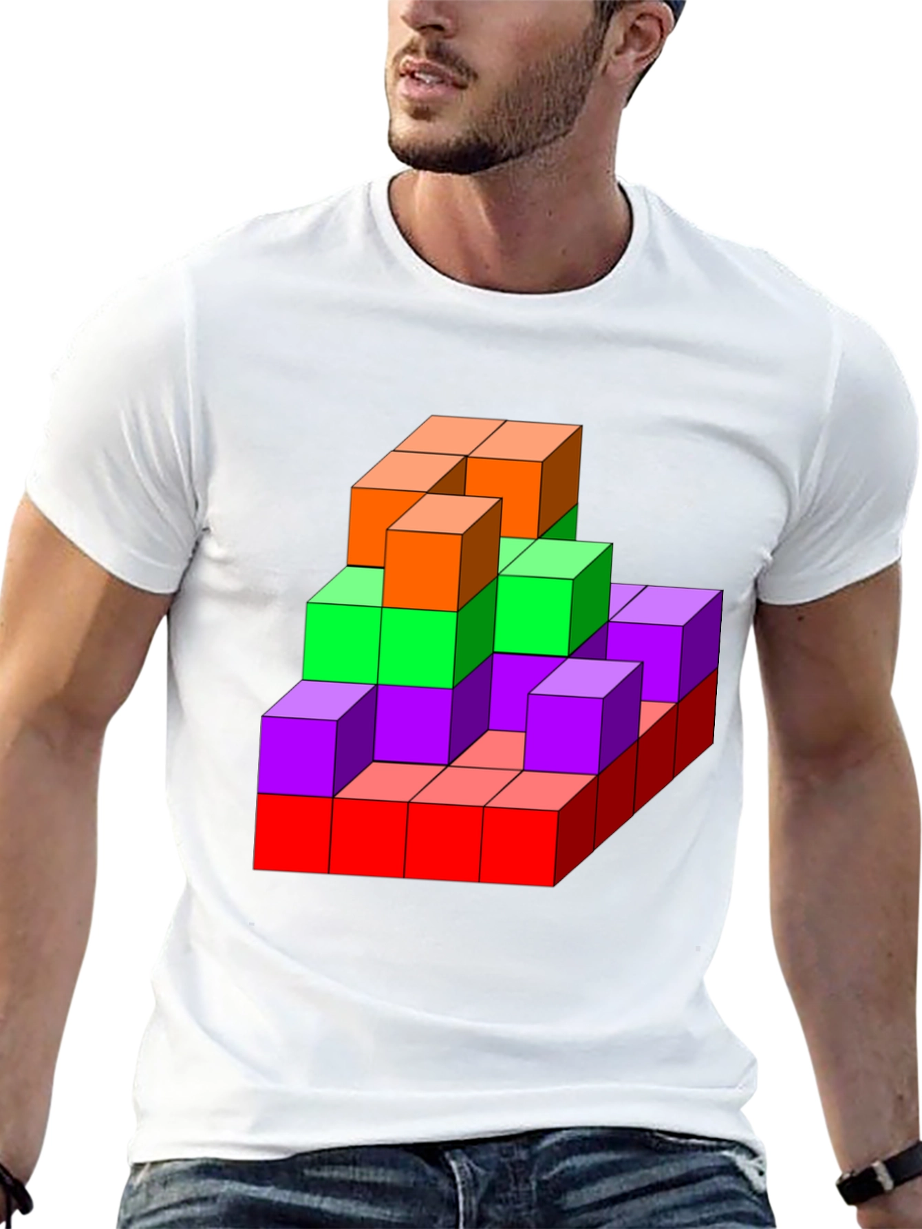 Colorful Cubes T-Shirt