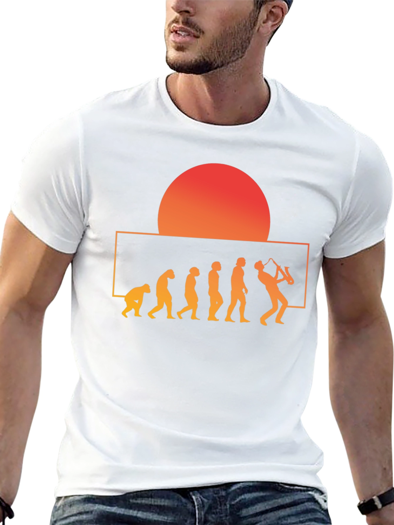 Evolution of Saxophone T-Shirt