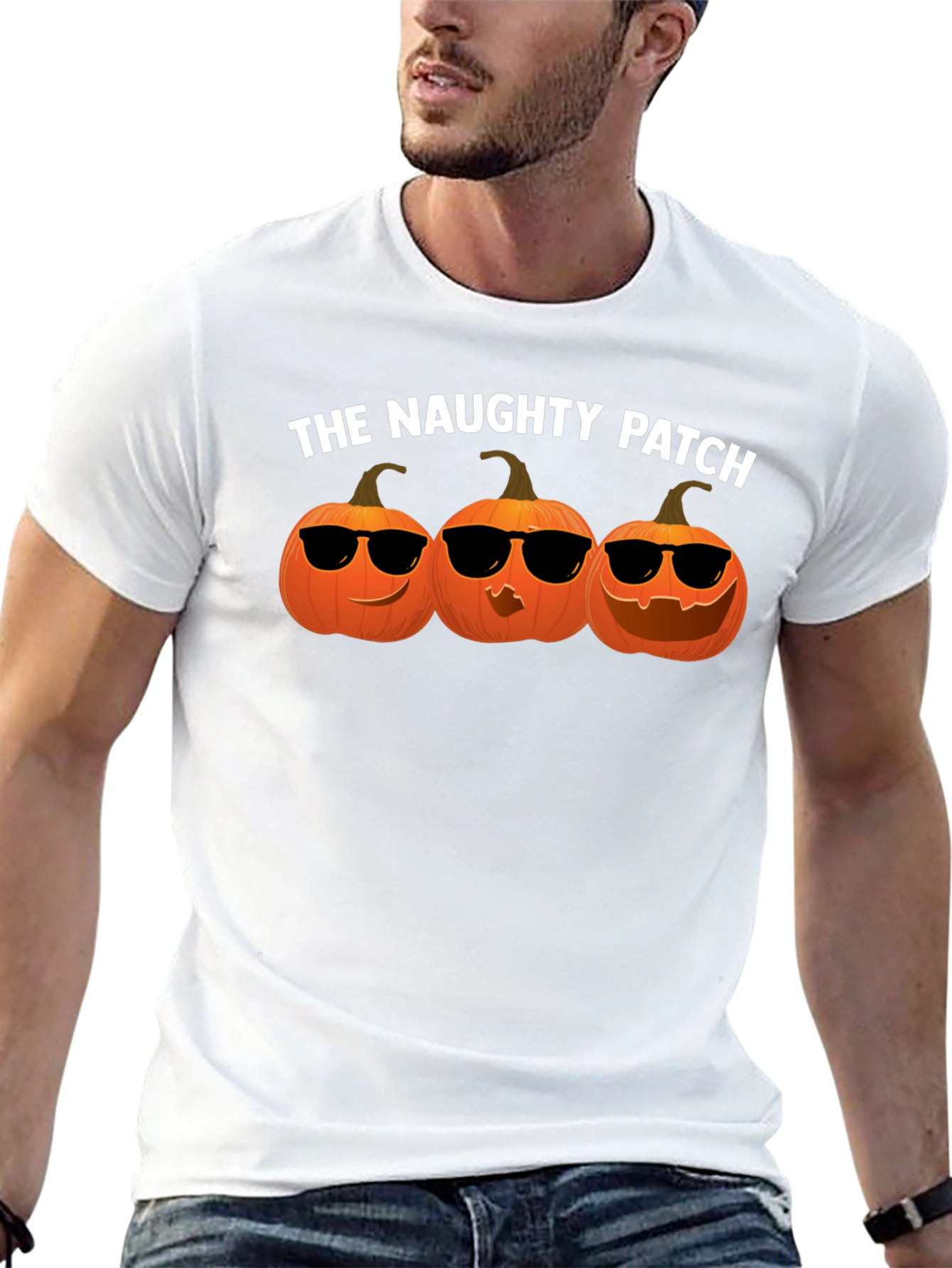 The Naughty Patch Halloween T-Shirt