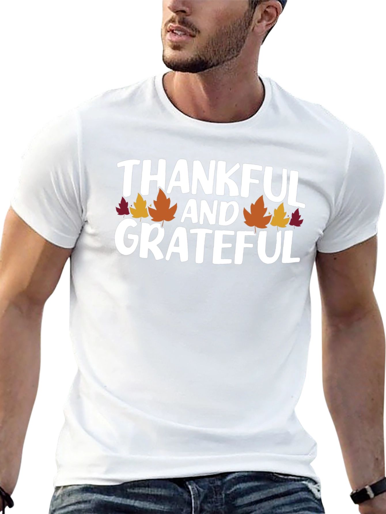 Thankful & Grateful Thanksgiving T-Shirt