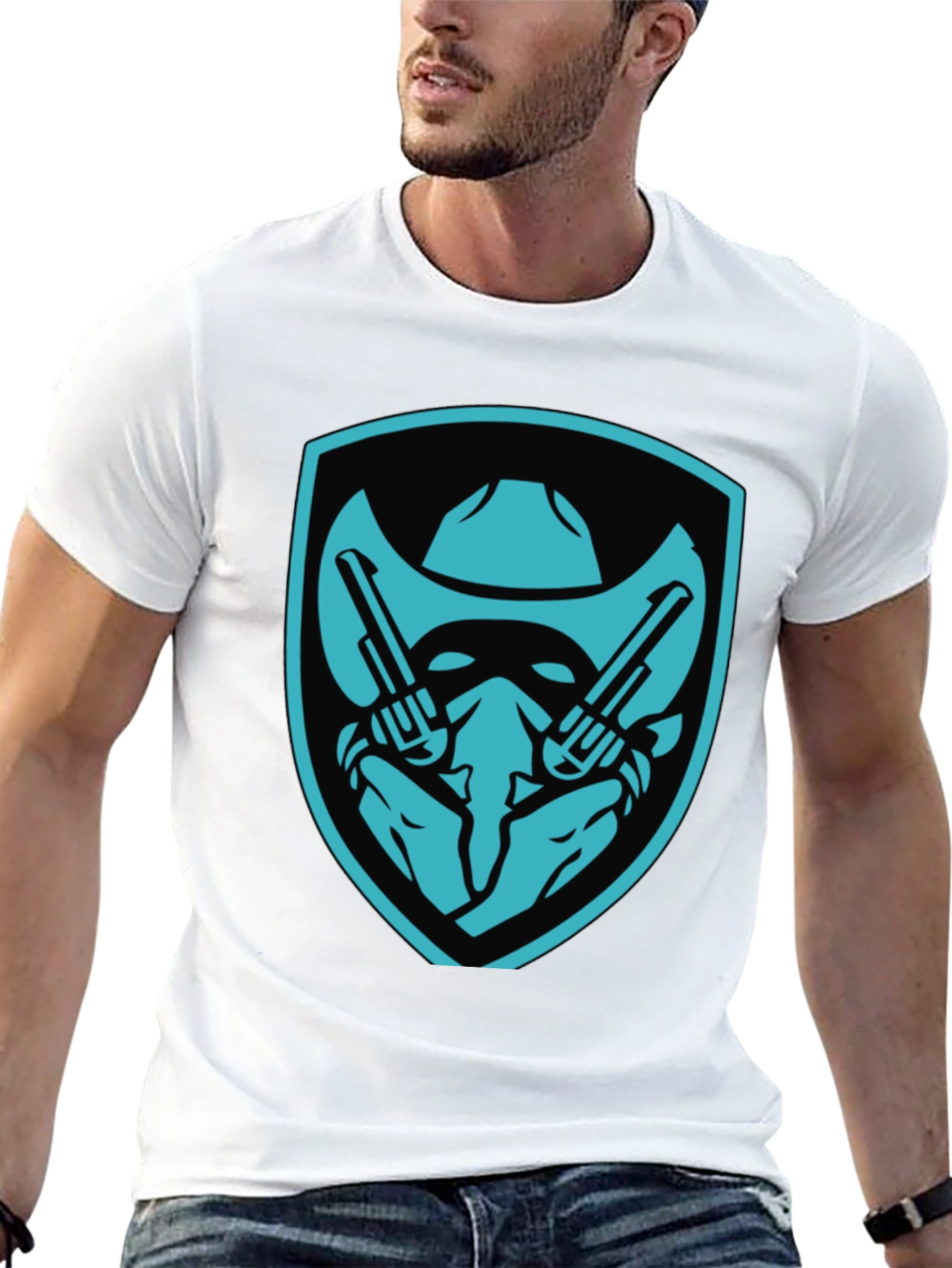 Cowboy Gunslinger Graphic T-Shirt