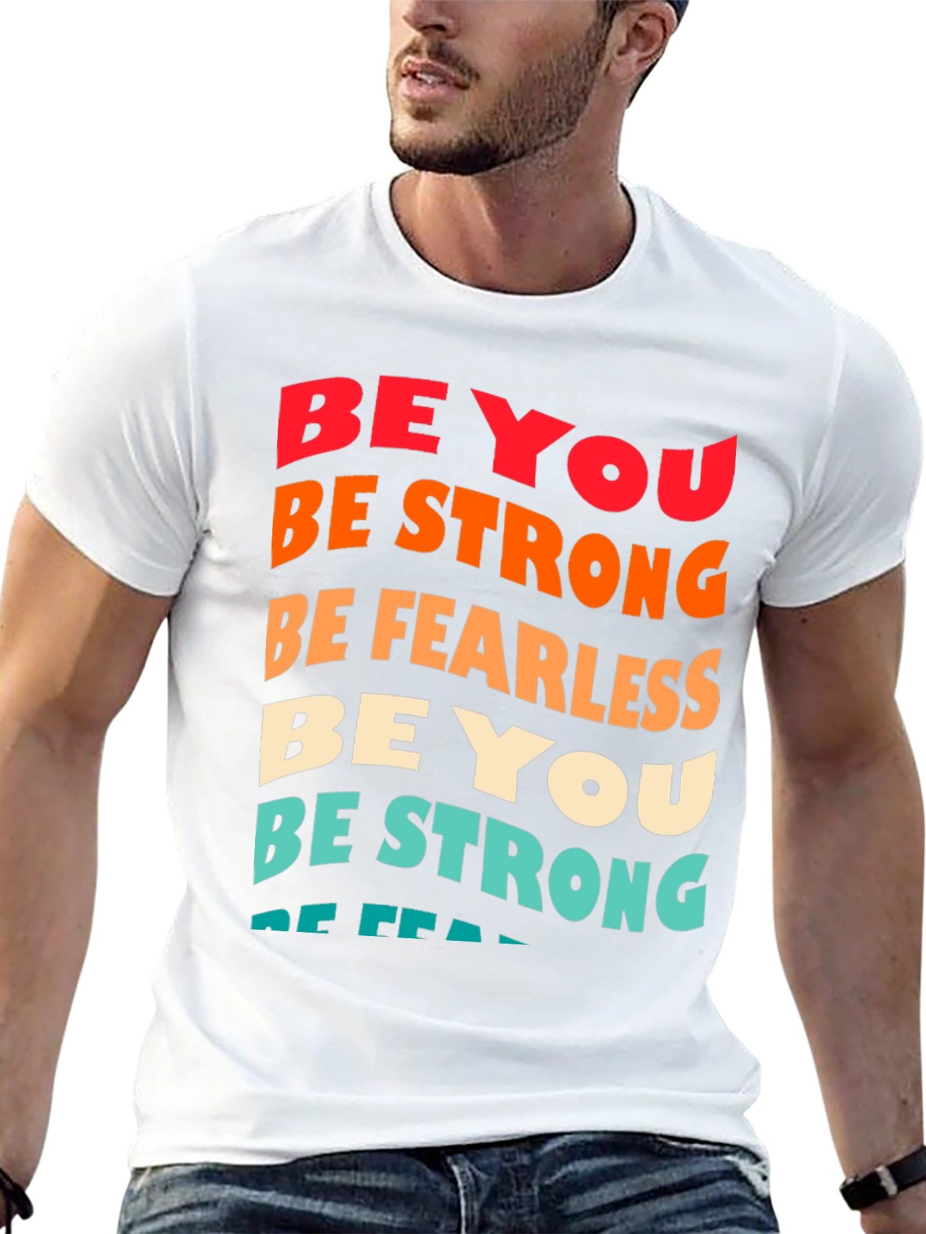 Be You Graphic Tee - Inspirational Cotton T-Shirt