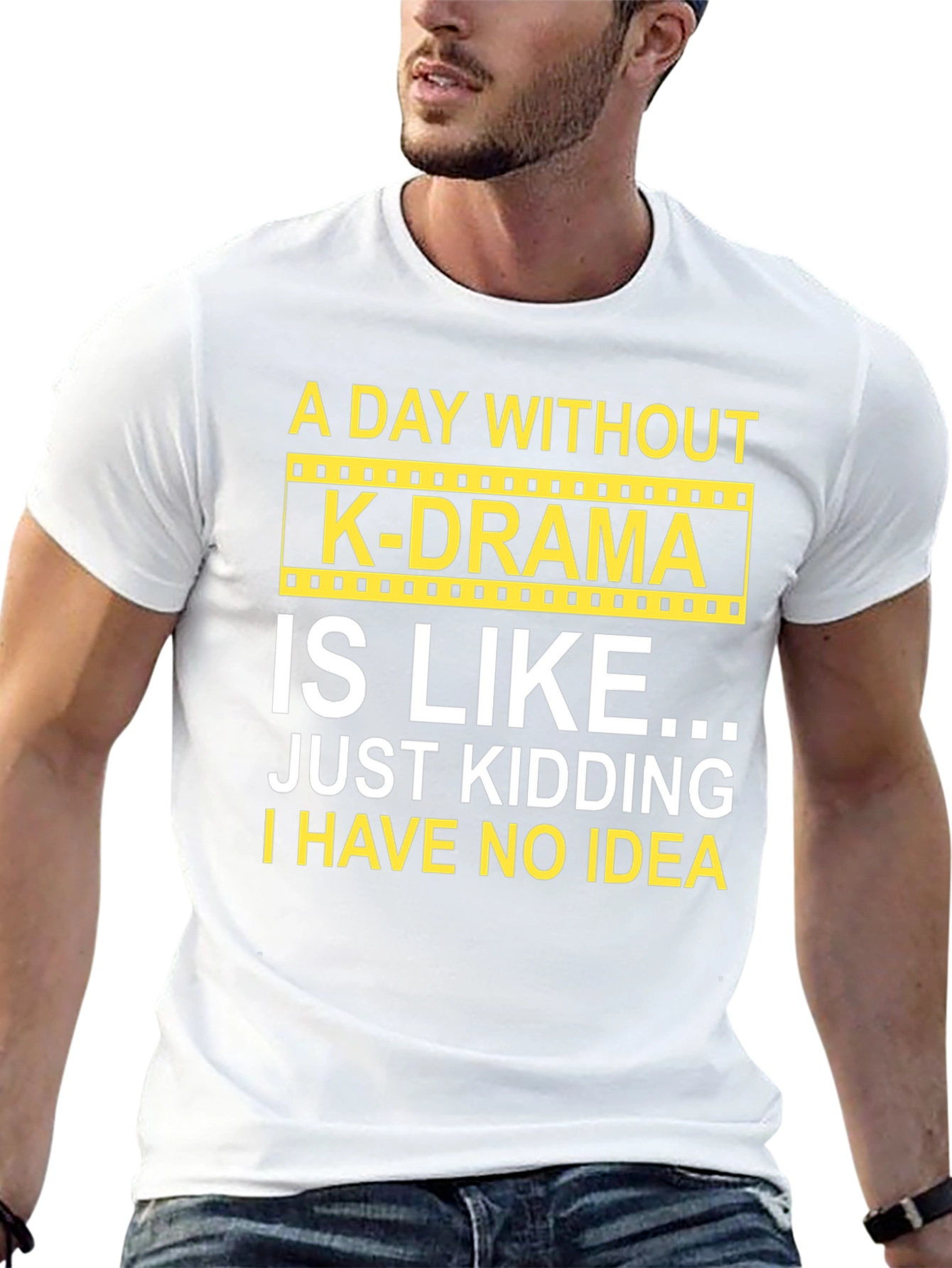 K-Drama Fan T-Shirt: A Day Without K-Drama