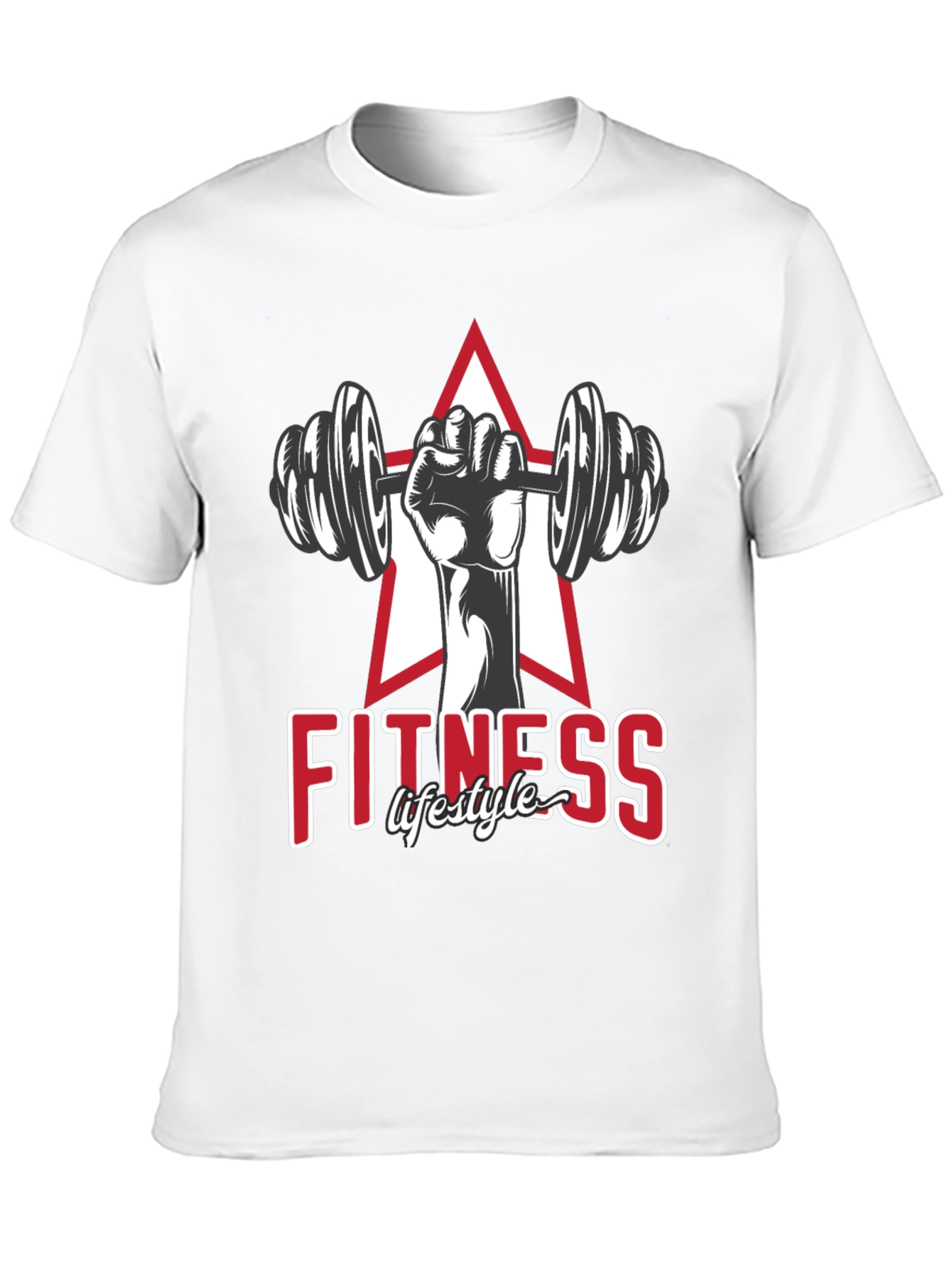 Fitness Lifestyle Graphic T-Shirt