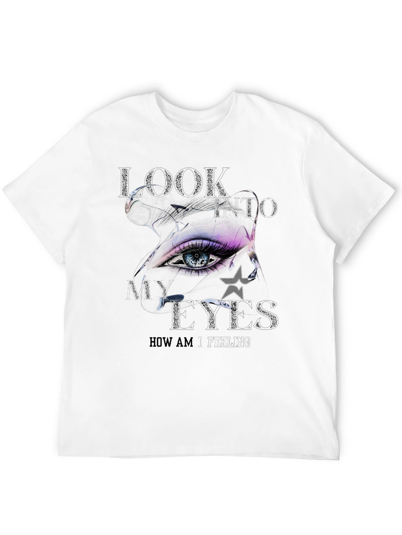 Eye Graphic T-Shirt - Look Into My Eyes Tee
