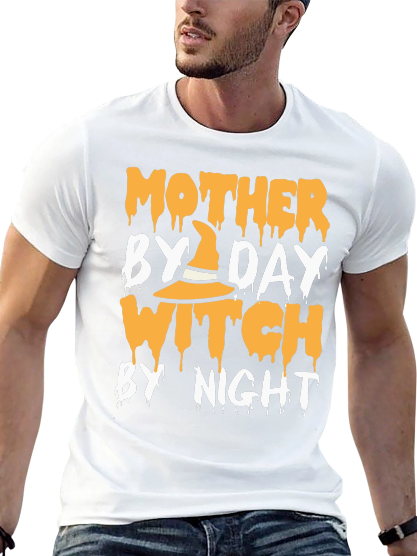 Mother By Day Witch By Night Halloween T-Shirt