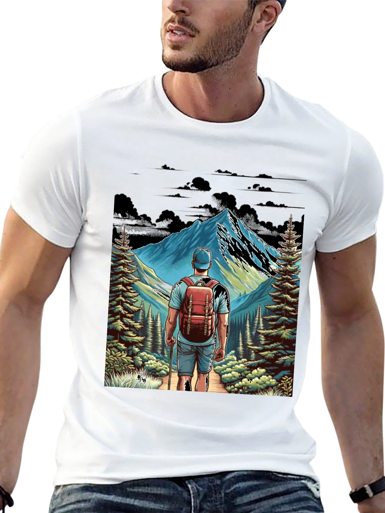 Mountain Hiker Graphic Tee