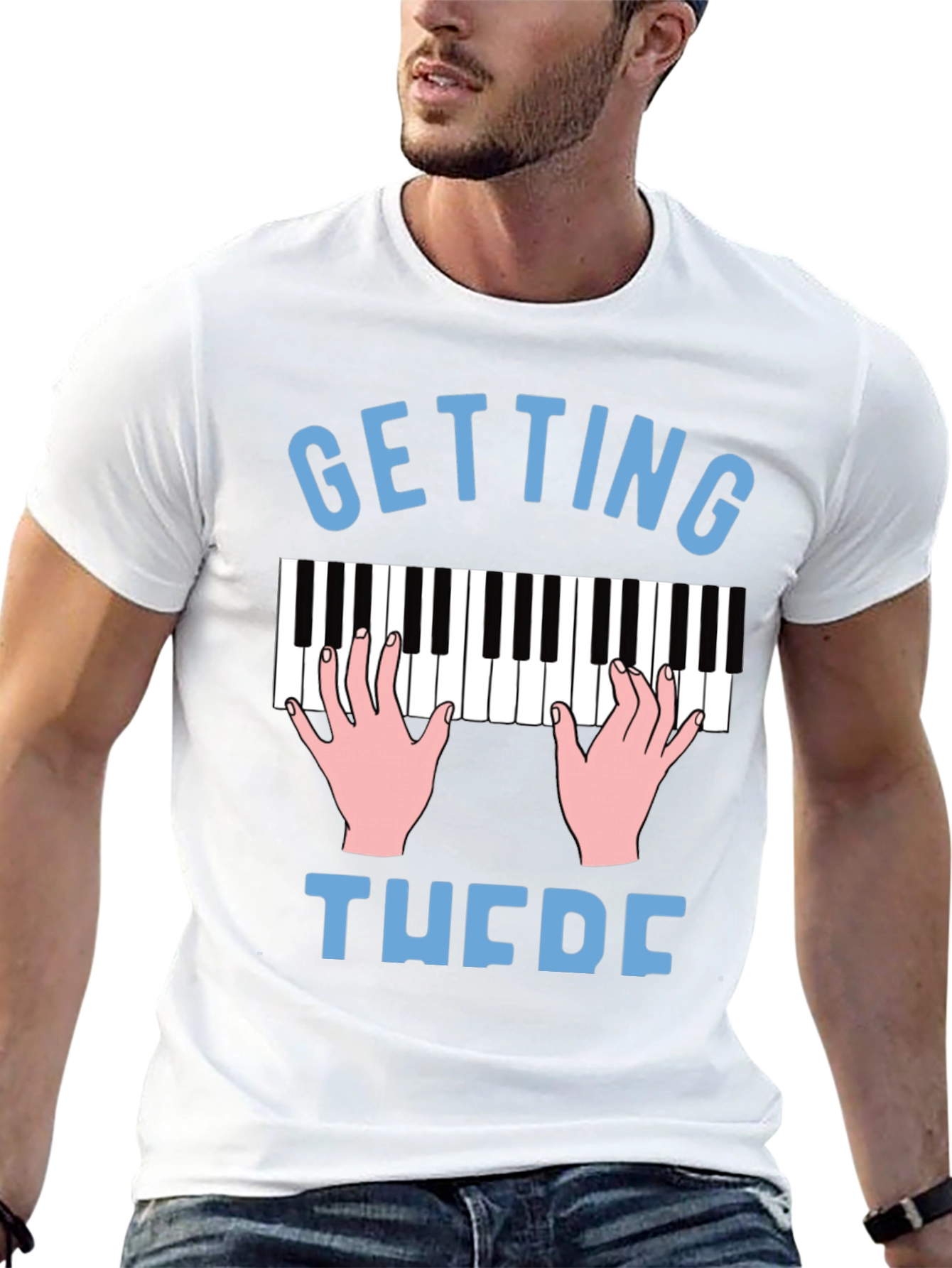 Getting There Piano T-Shirt