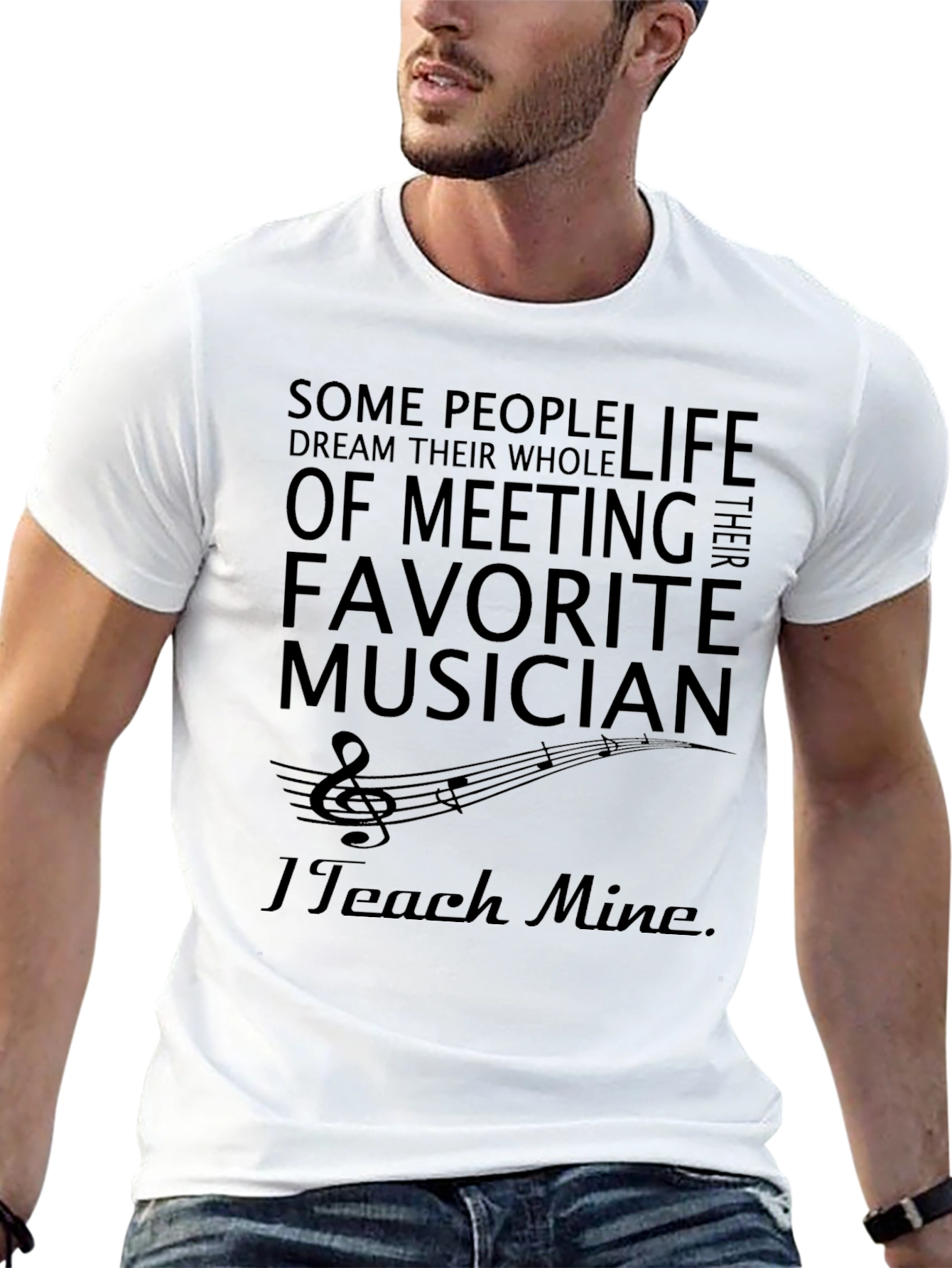 Musician Parent T-Shirt - I Teach Mine