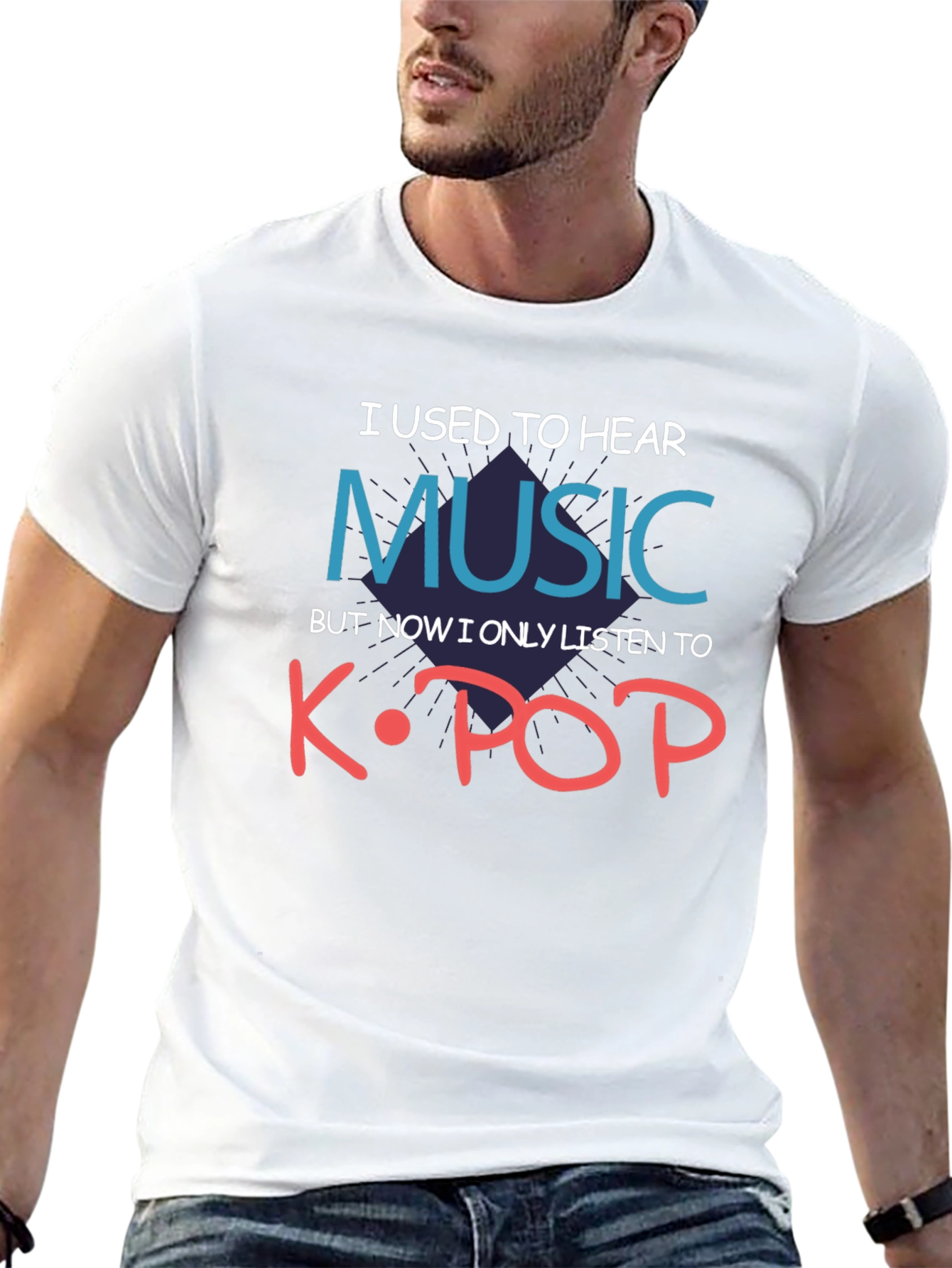 I Used To Hear Music K-Pop T-Shirt