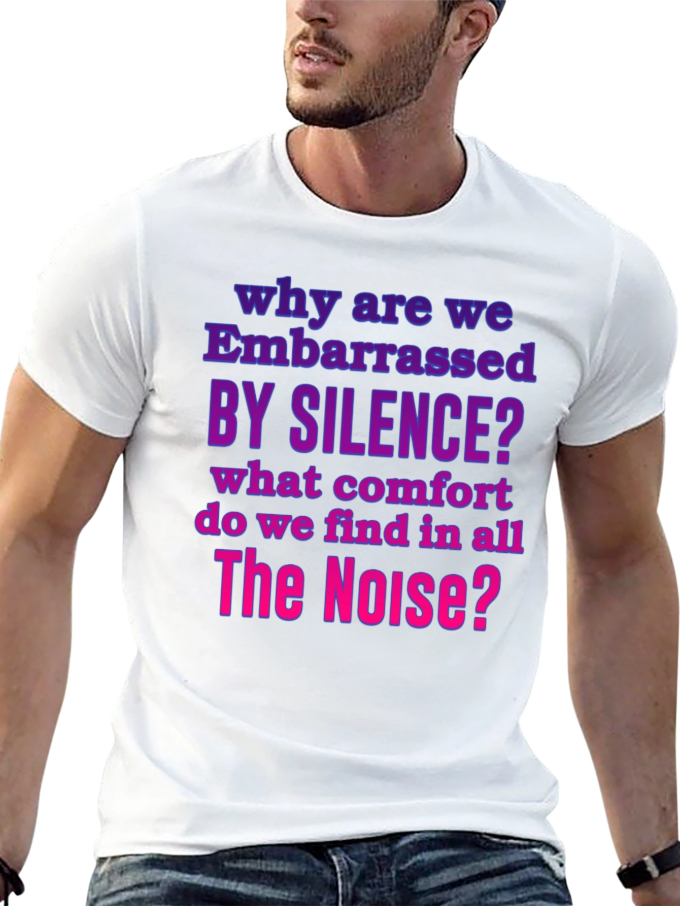 Embarrassed by Silence Graphic Tee
