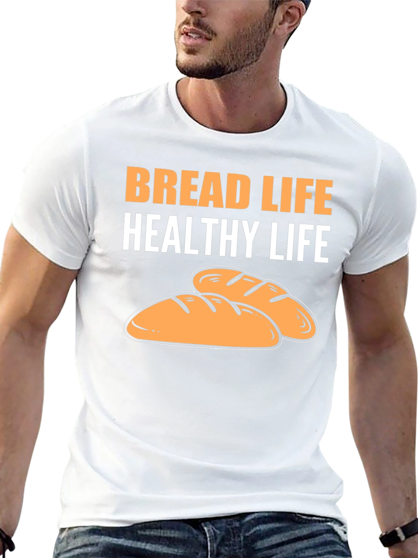 Bread Life Healthy Life T-Shirt