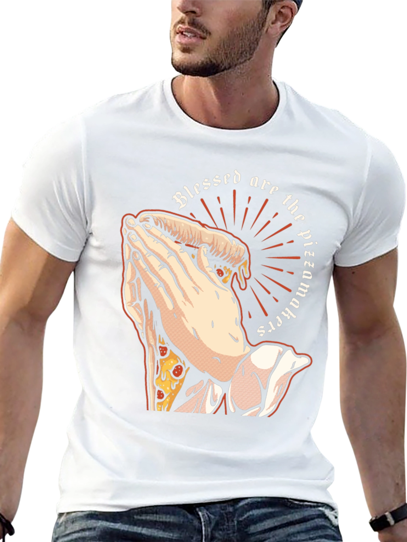 Blessed Pizzamakers T-Shirt - Novelty Graphic Tee
