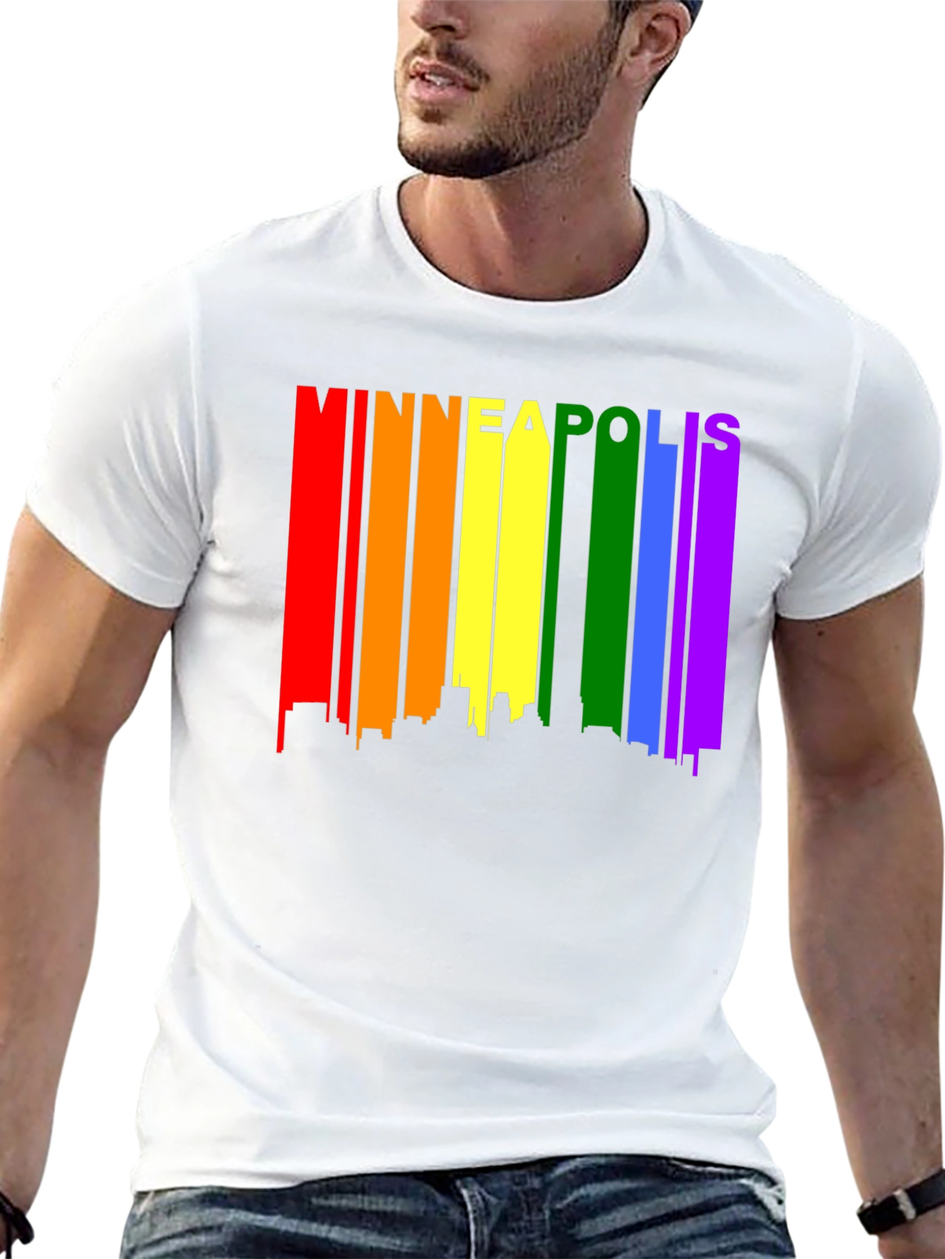 Minneapolis LGBTQ Pride T-Shirt - Black