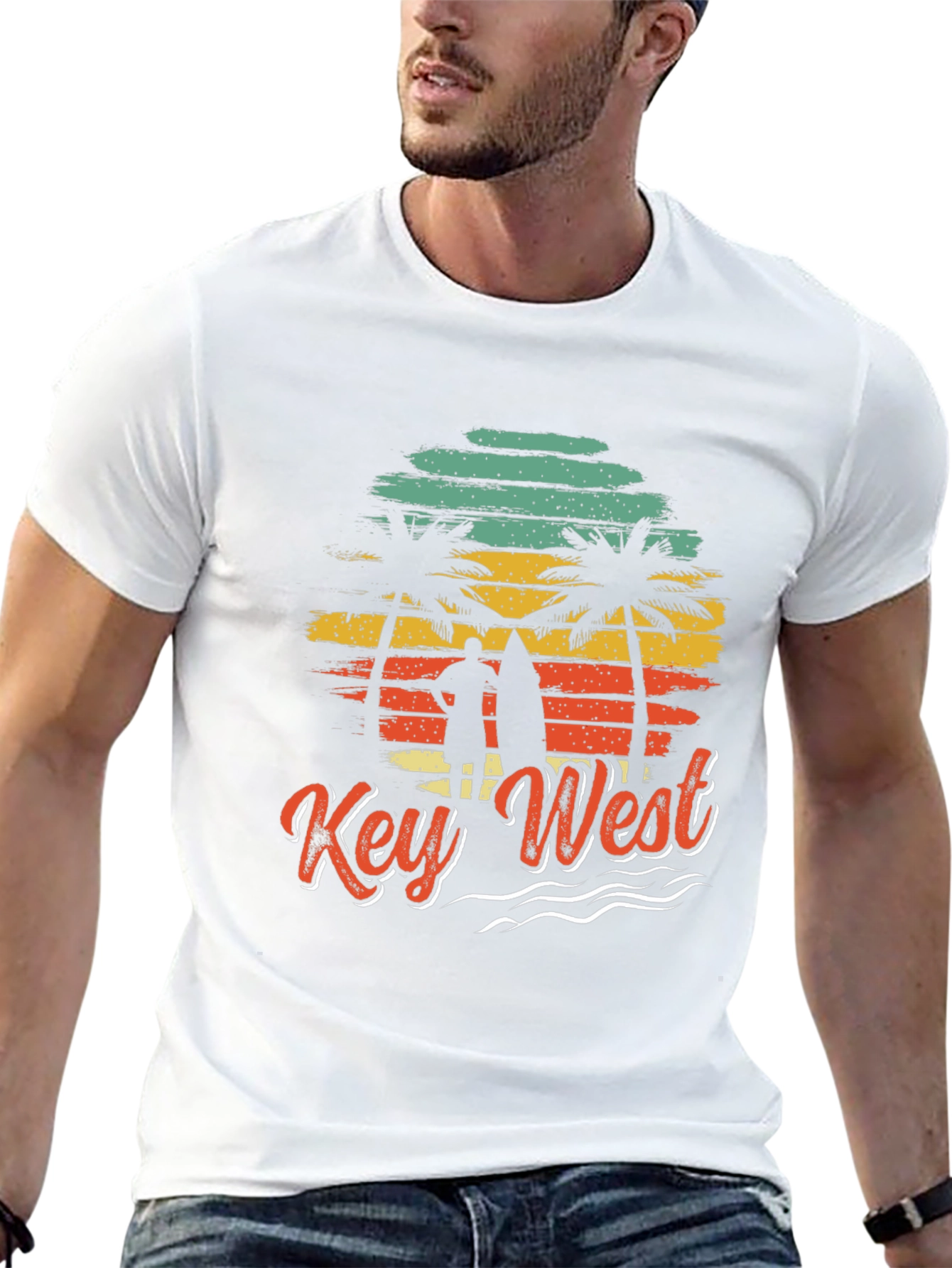 Key West T-Shirt - Island Vibes Graphic Tee